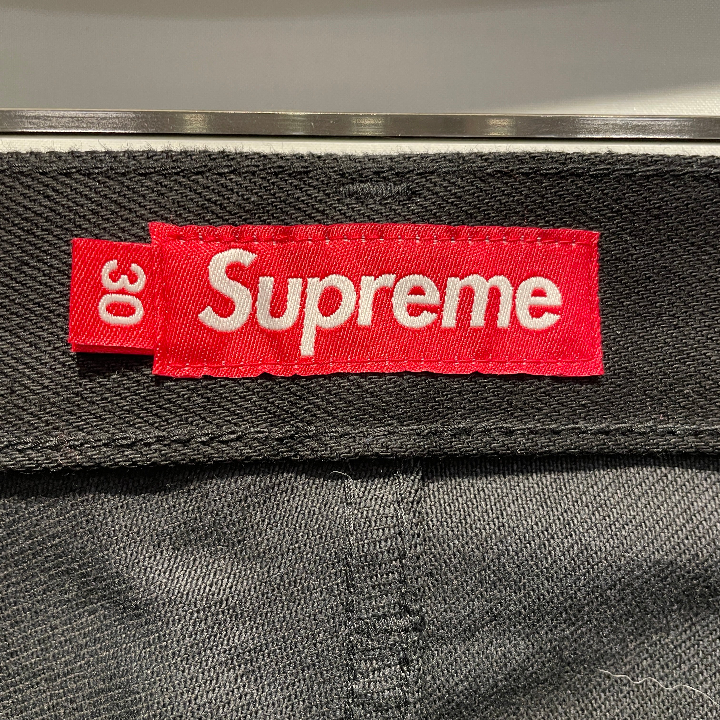 Supreme/Shorts/30/Cotton/BLK/Rigid Baggy Selvedge Jorts view 3