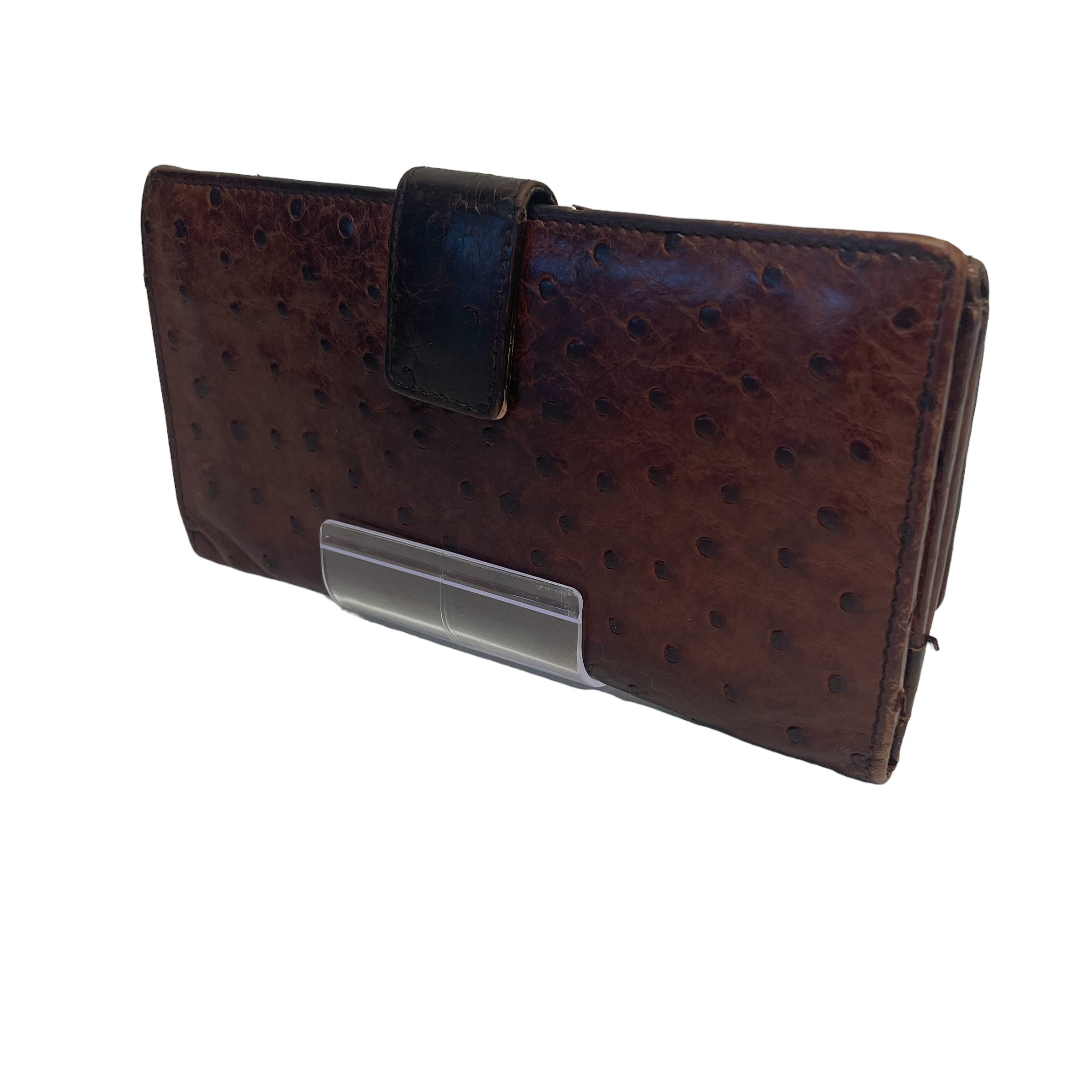GUCCI/Trifold Wallet/OS/Leather/BRW/ view 2
