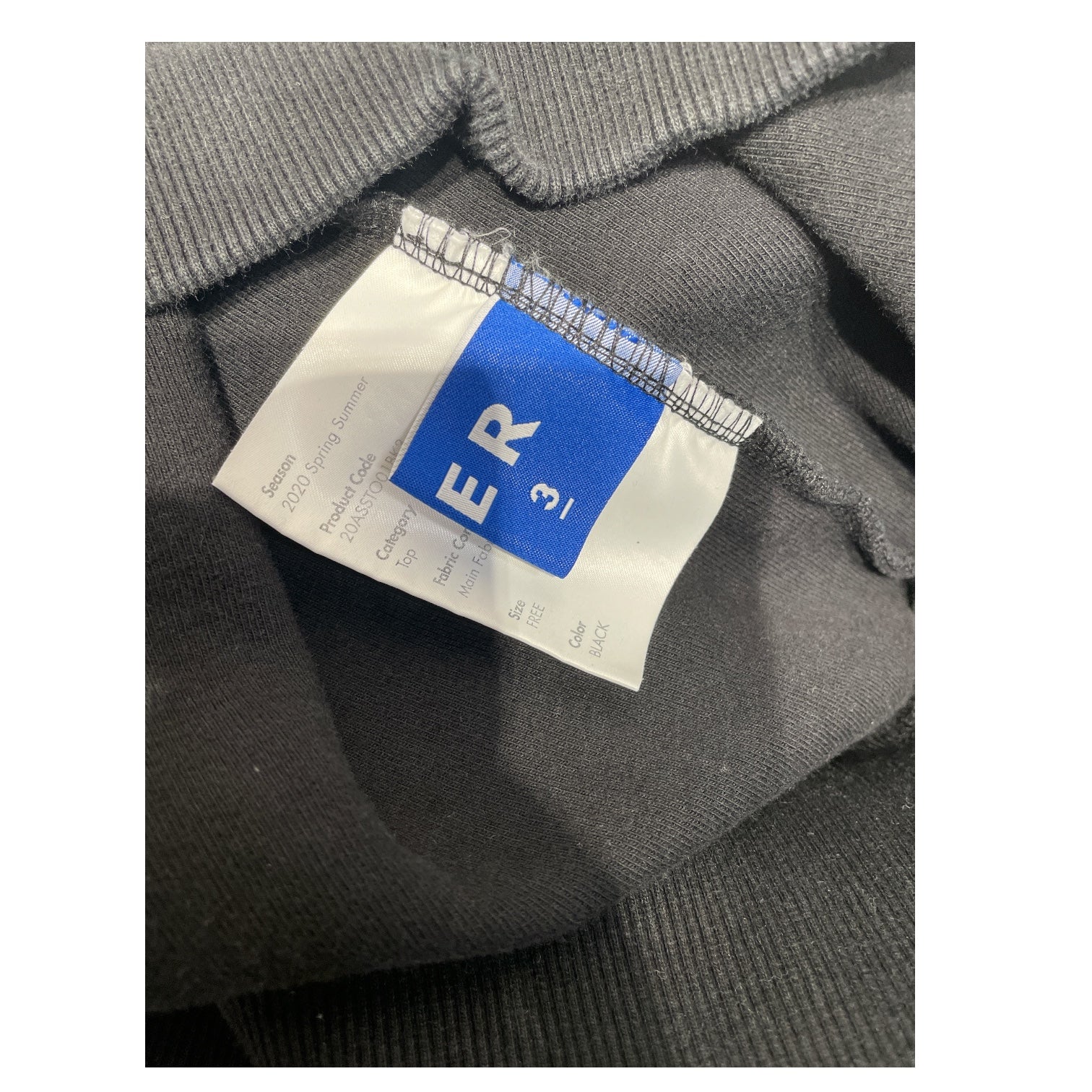 ADER ERROR/Hoodie/3/Cotton/BLK/Long Length/Button Patch view 4