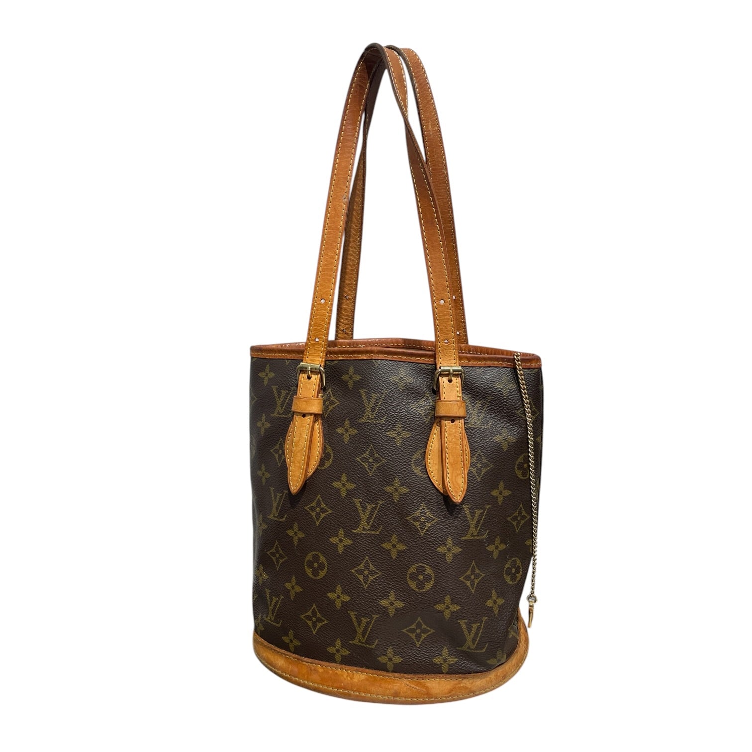 LOUIS VUITTON/Bag/Monogram/BRW/SD0051 Chain on Inside As Is view 2