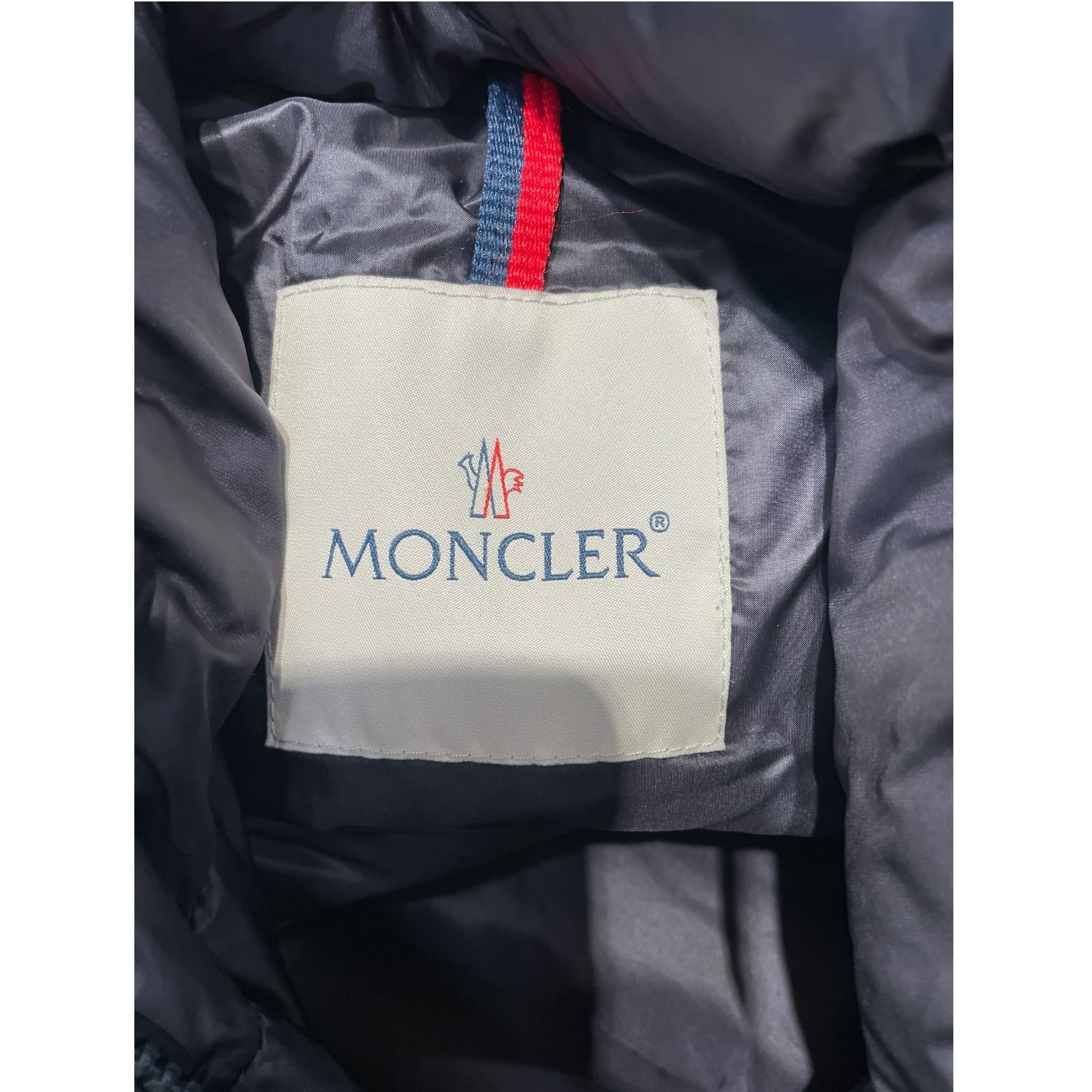 MONCLER/Puffer Jkt/2/Nylon/NVY/Willm Down Stripe Arm Jacket view 3
