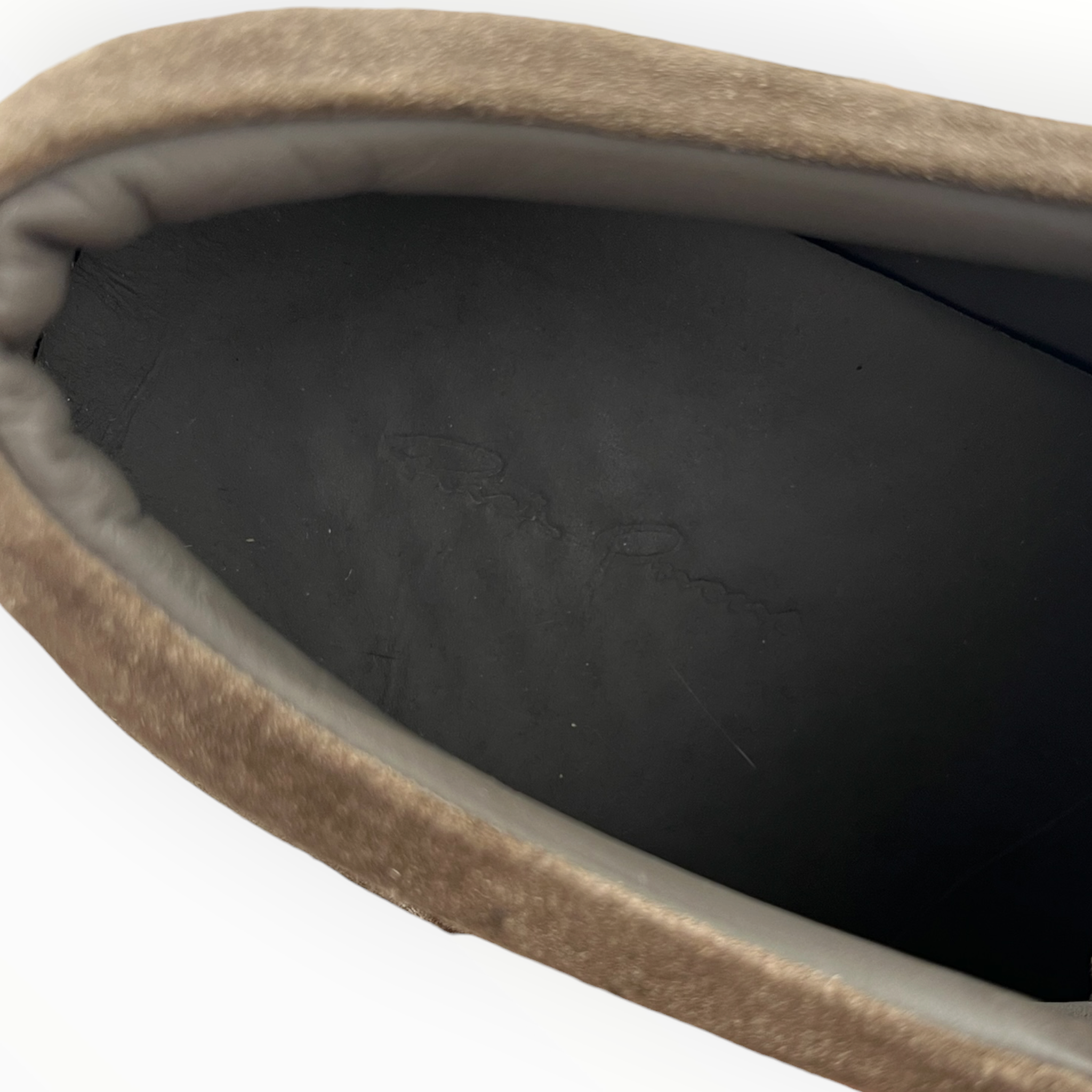 Rick Owens/Low-Sneakers/EU 43/Suede/GRY/DUST COLOR 'VINTAGE' SNEAKER view 4