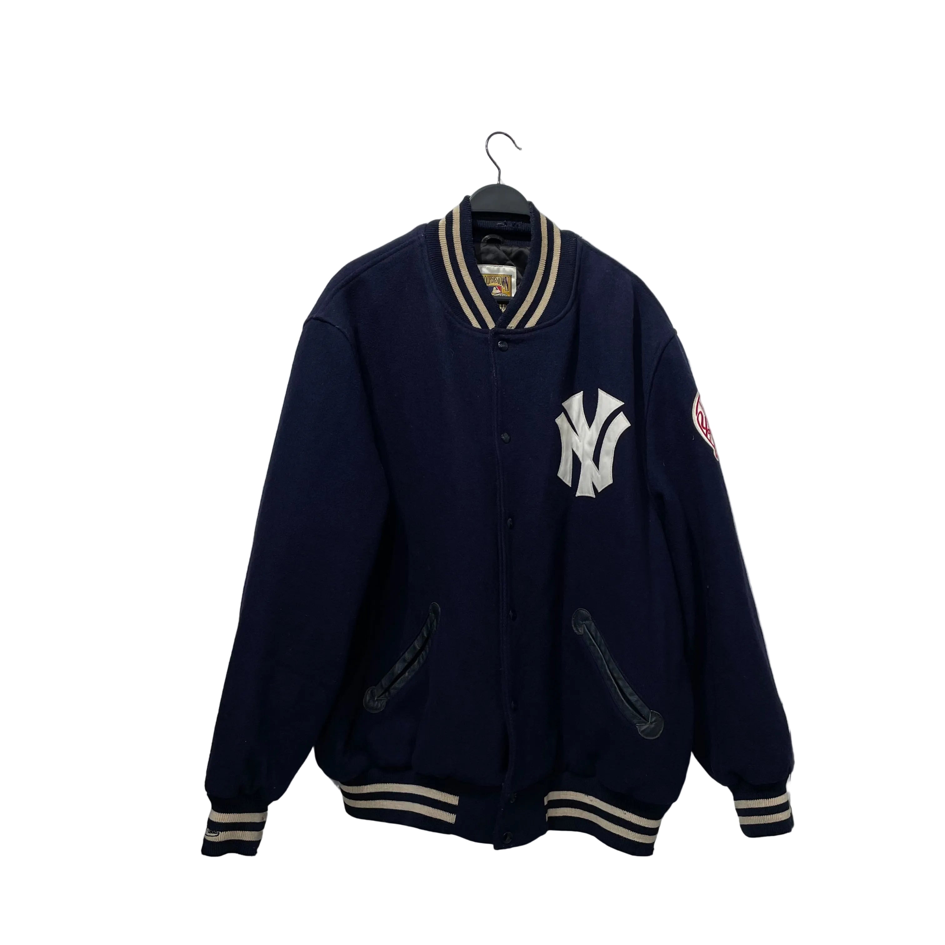 Vintage/Baseball Jkt/52/Wool/NVY/YANKEES 1961 view 1
