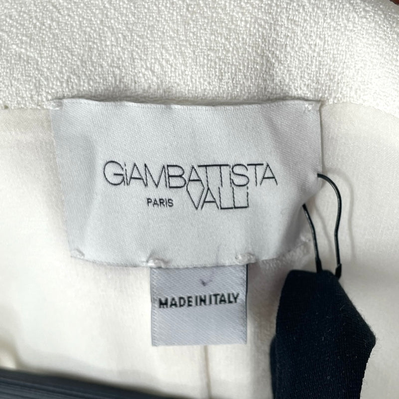 GIAMBATTISTA VALLI/Trench Coat/42/WHT/bow