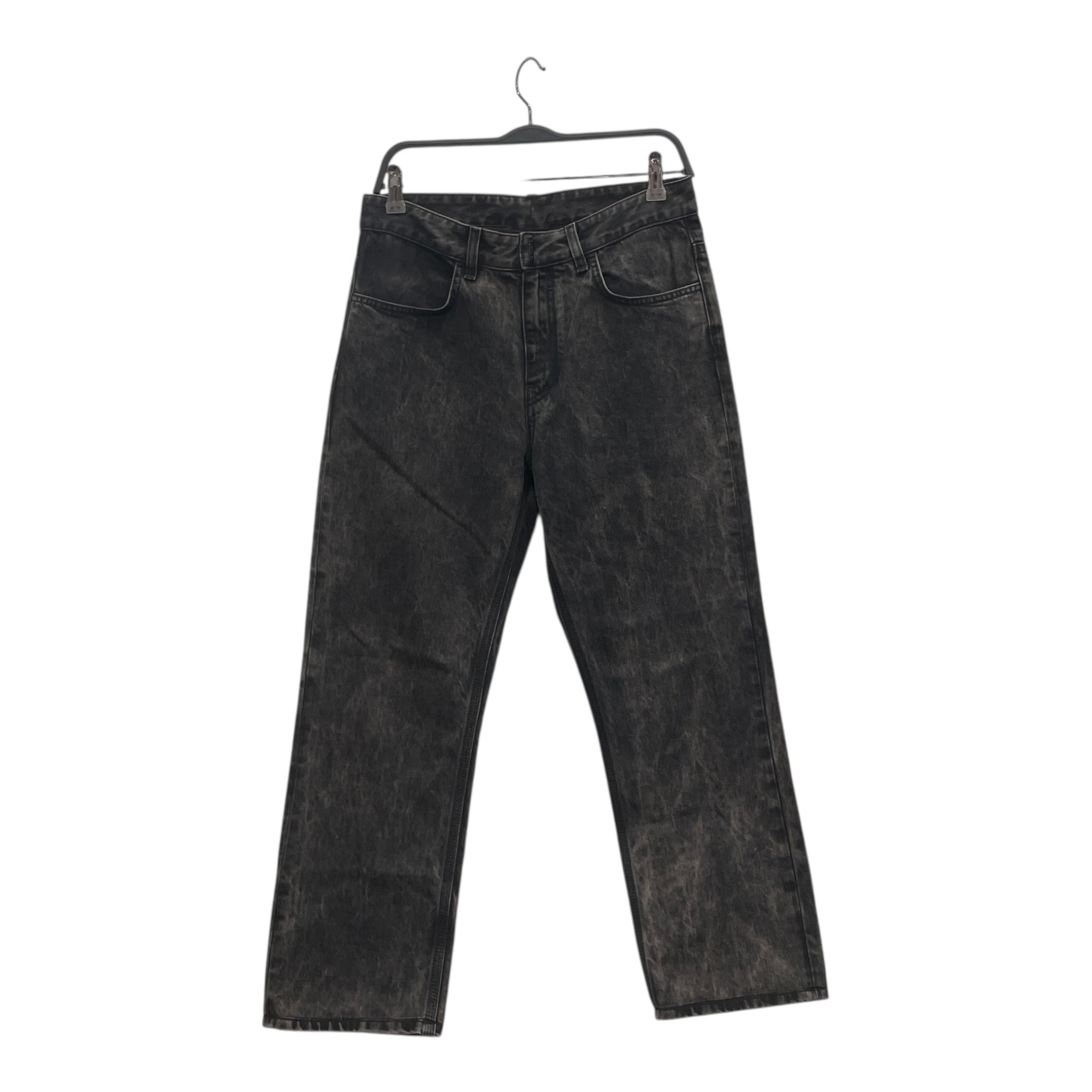 GIVENCHY/Straight Pants/30/Denim/BLK/STRAIGHT WASHED DENIM view 1