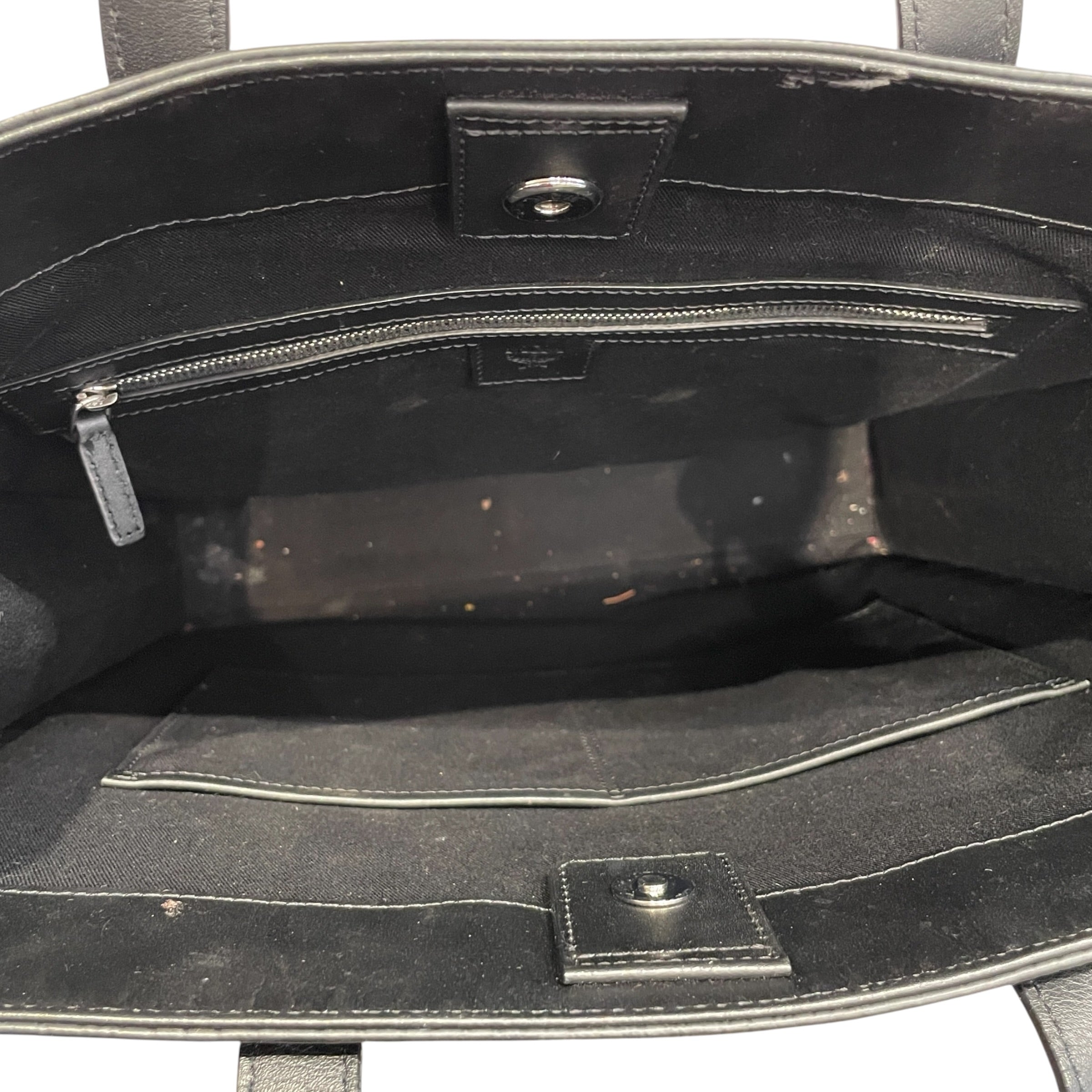 MCM/Cross Body Bag/Monogram/Leather/BLK/MCM AREN TOTE CROSSBODY view 4