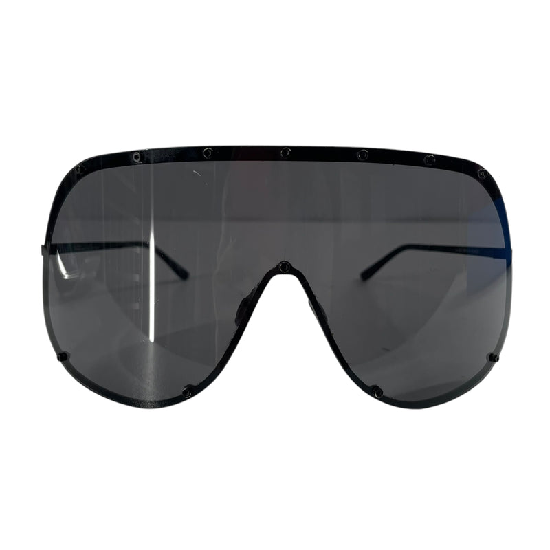 Rick Owens/Sunglasses/Plastic/BLK/BIG SHIELD GLASSES