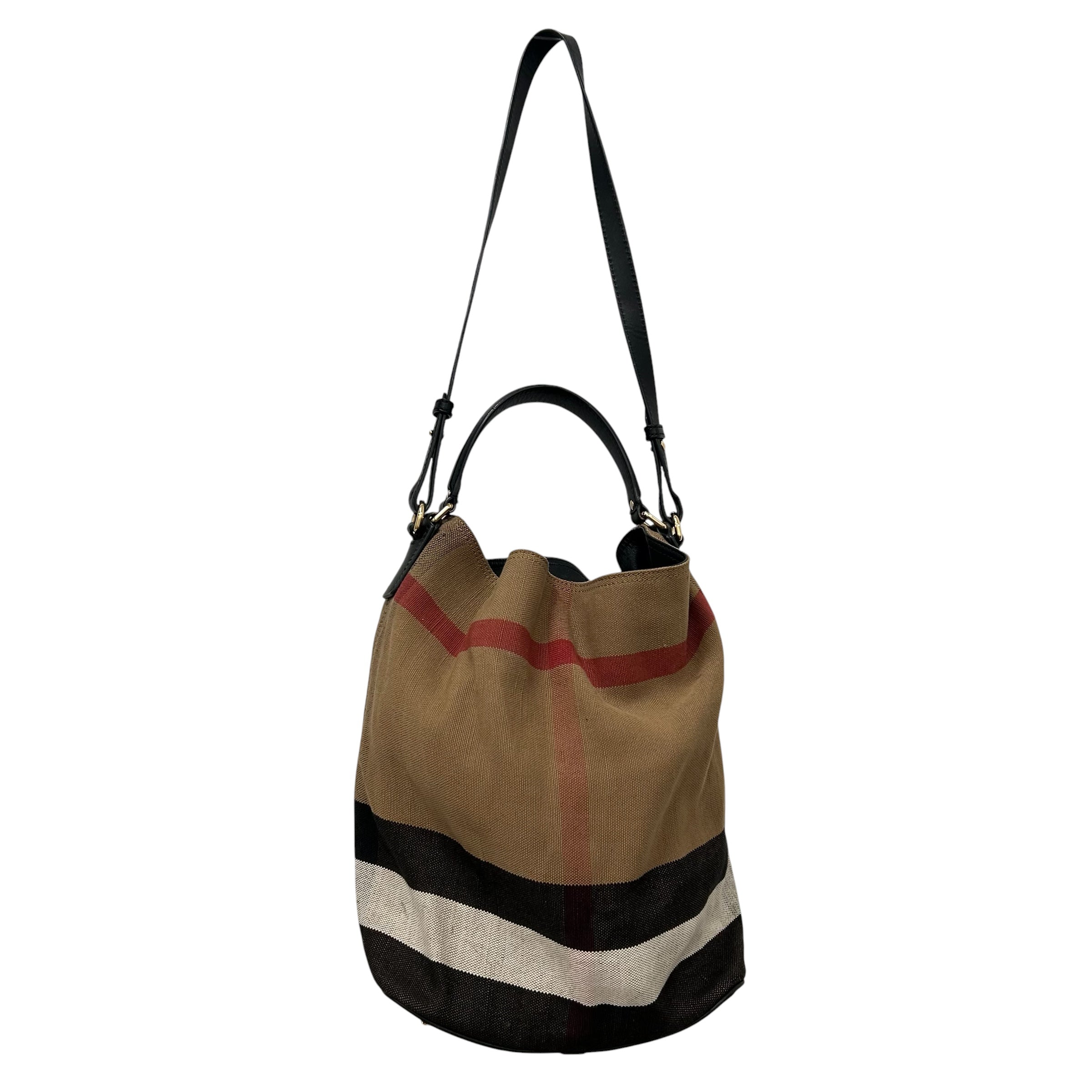 BURBERRY/Bag/Stripe/Cotton/BEG/ view 1