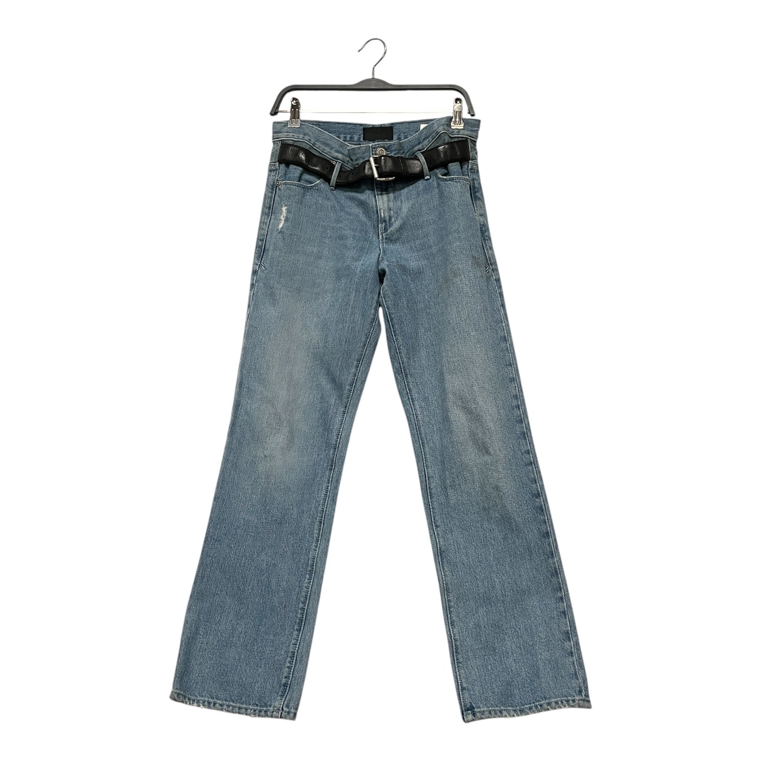 RtA/Straight Pants/XS/Denim/BLU/BLACK BELT CONNECTED view 1