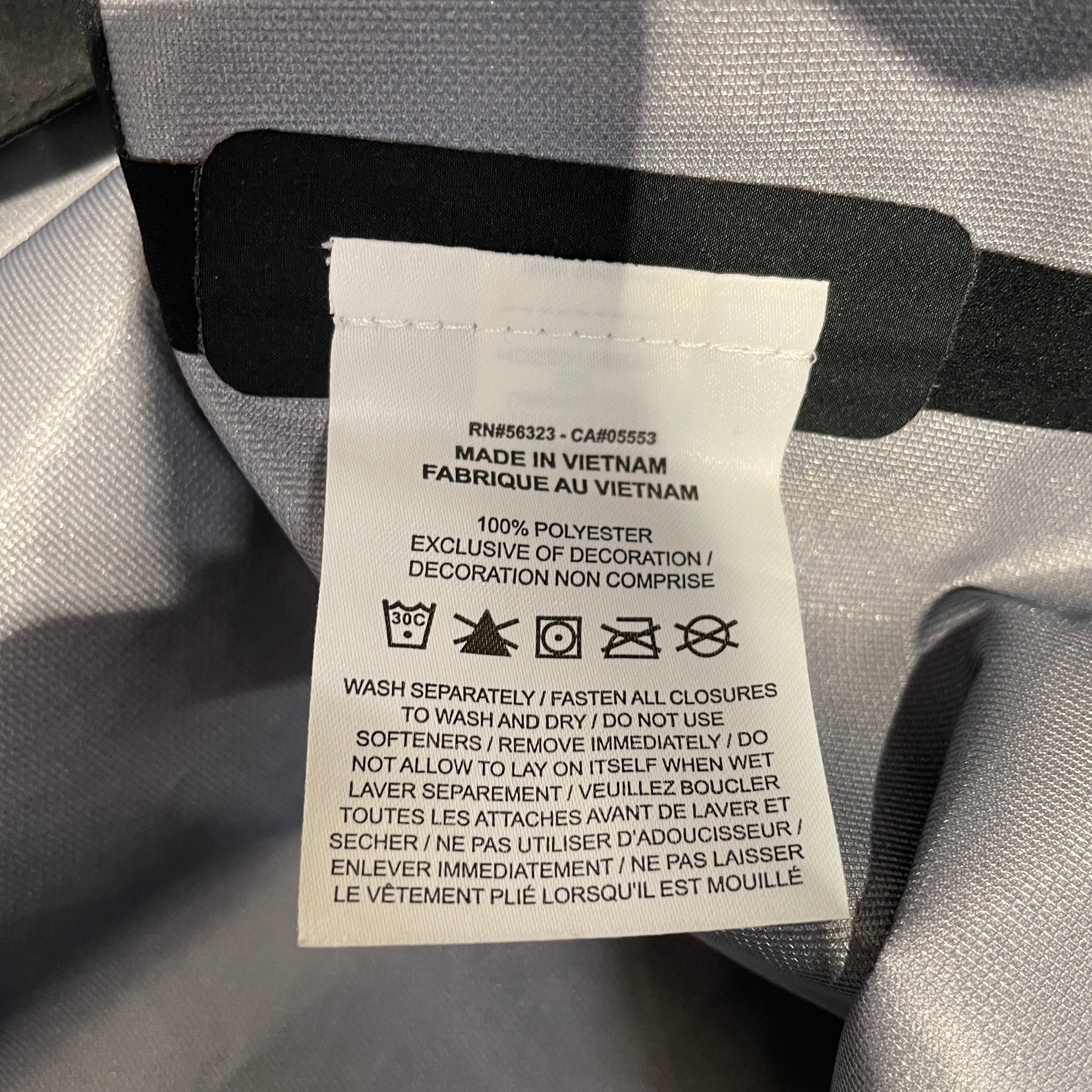 NIKE/Windbreaker/XXL/Nylon/BLK/storm fit adv view 4