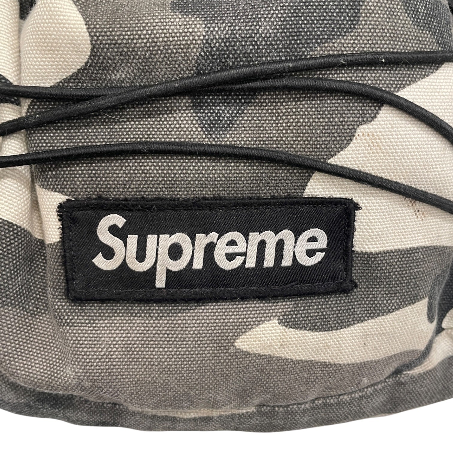 Supreme/Backpack/All Over Print/Cotton/GRY/SNOW CAMO PRINT view 5