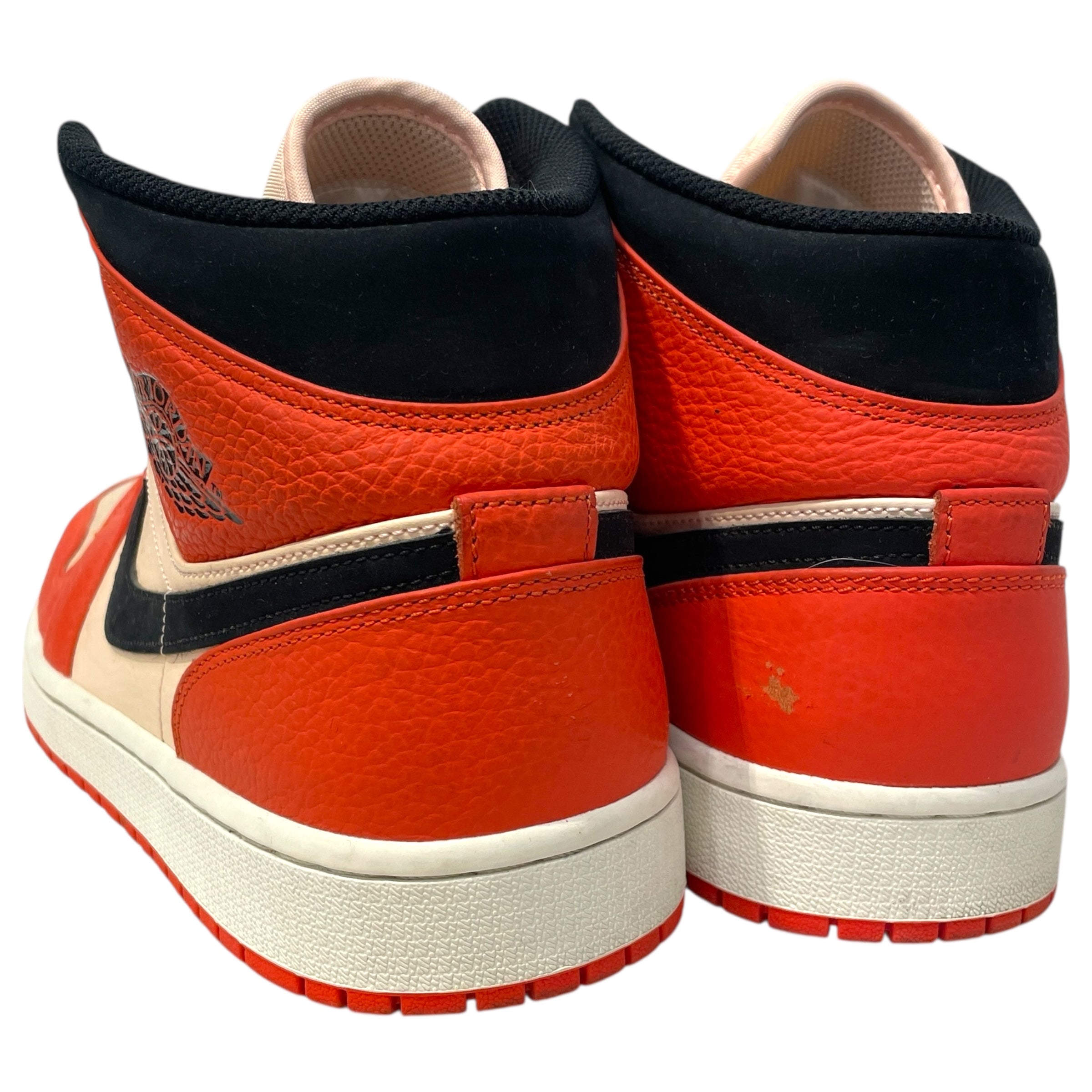 NIKE/Hi-Sneakers/US 13/Suede/ORN/Air Jordan 1 mid SE view 2
