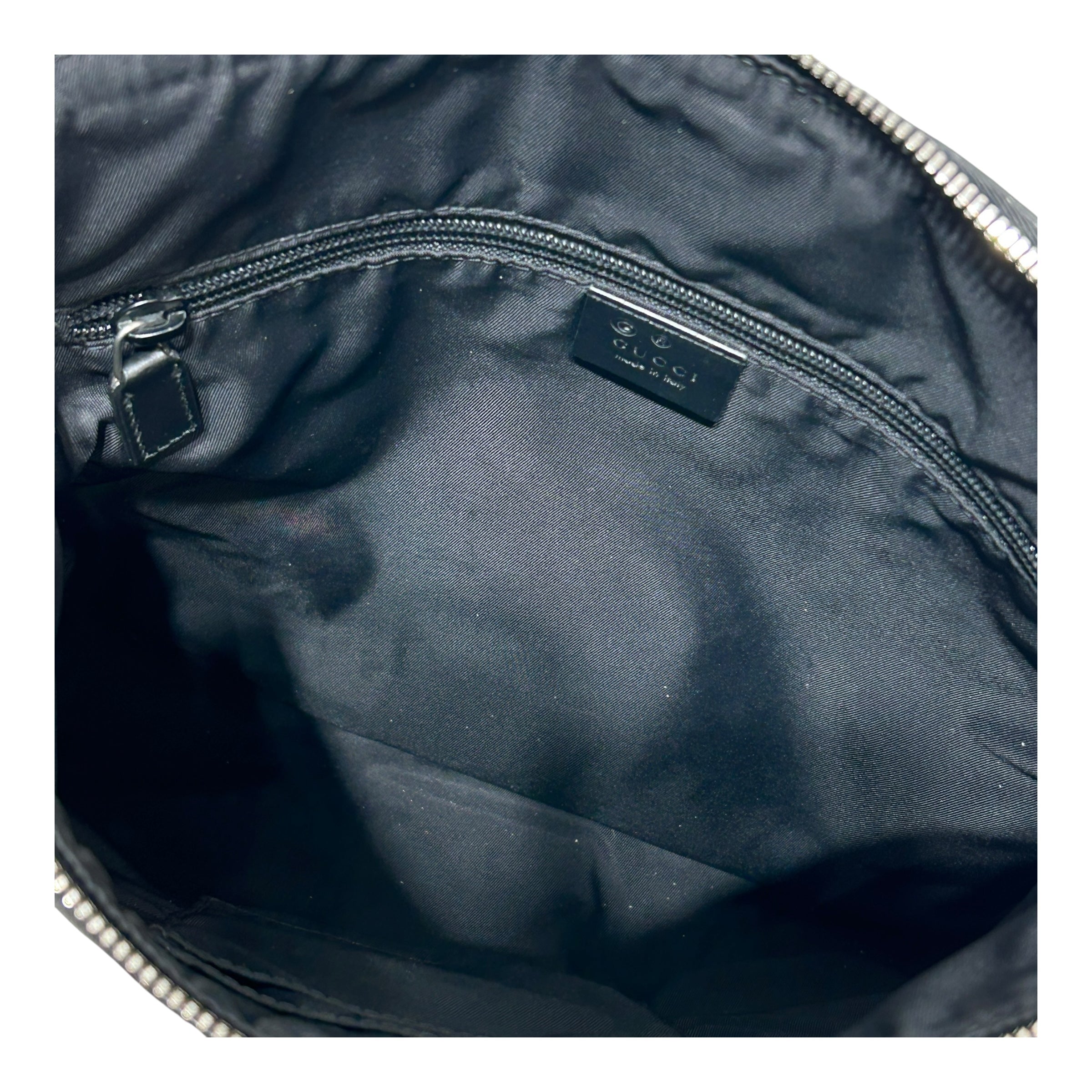 GUCCI/Cross Body Bag/BLK/CLASSIC CROSSBODY STRIPE view 6