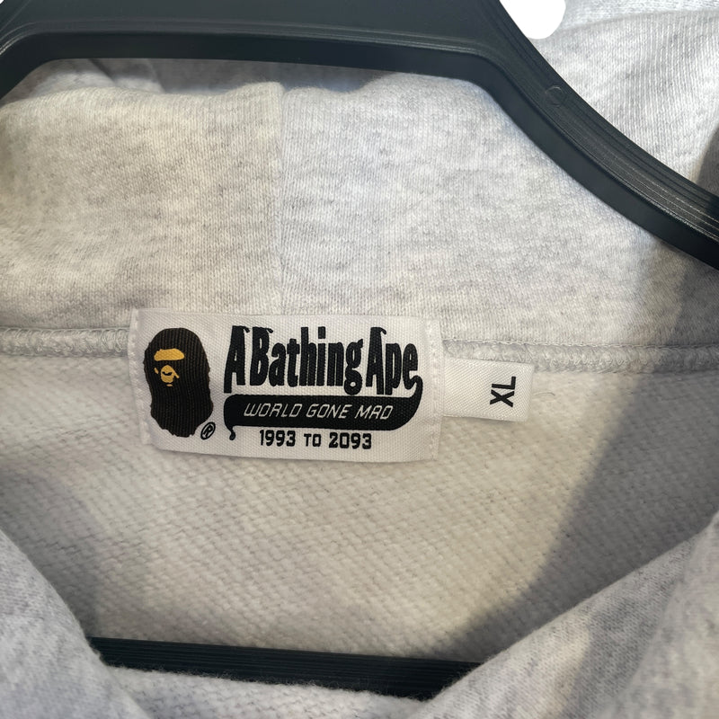 A BATHING APE/UNION/Hoodie/XL/Cotton/GRY/