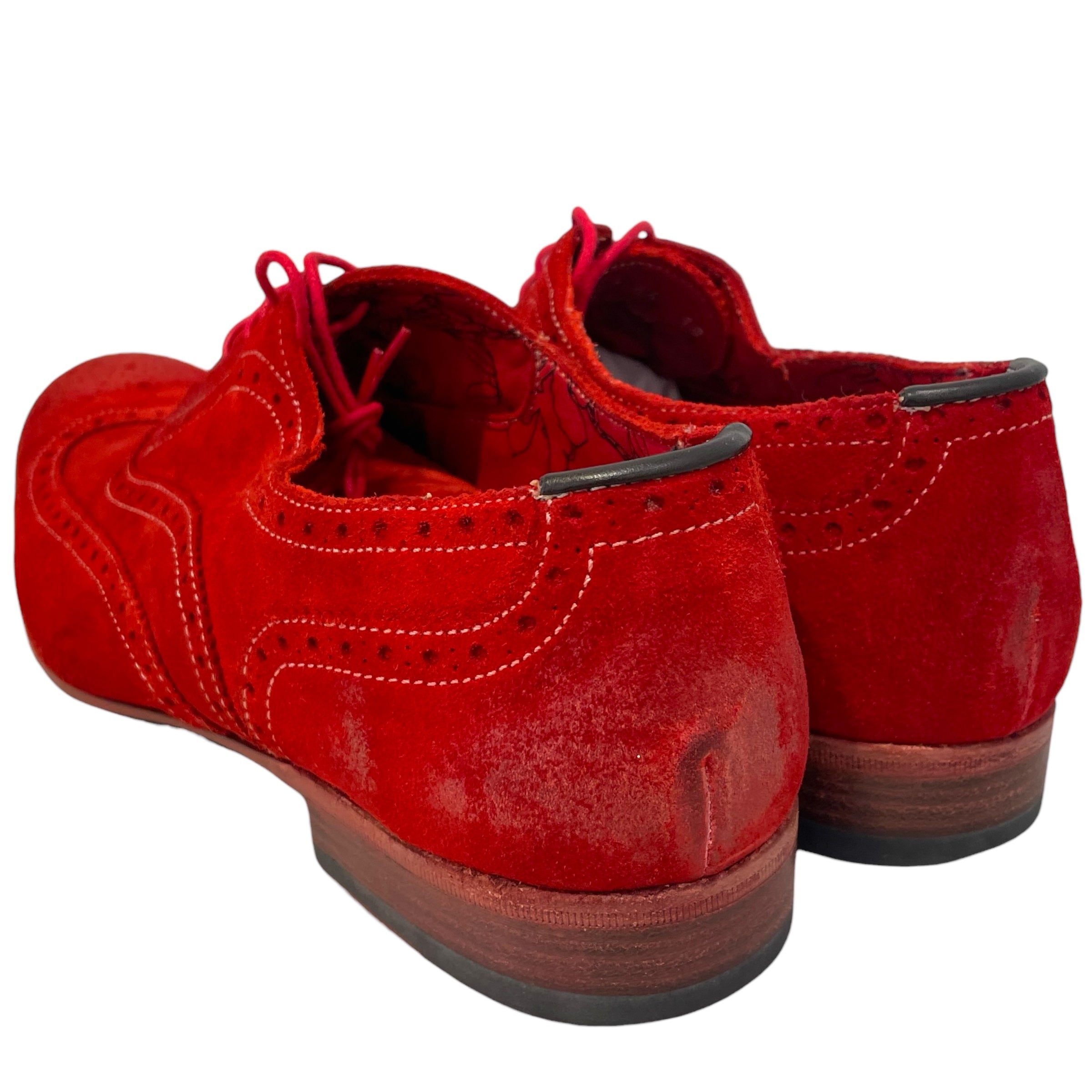 Paul Smith/Loafers/US 10/Suede/RED/Brogue Red view 2
