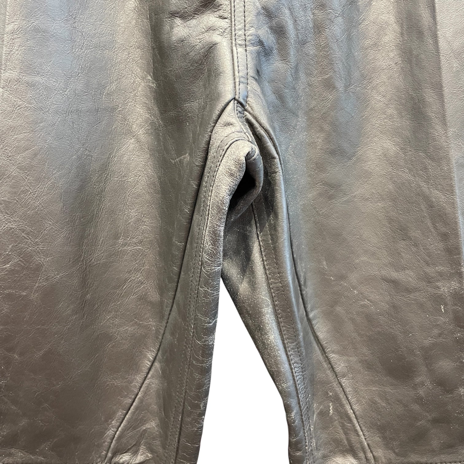 Rick Owens/Pants/34/Leather/BLK/Bolan Leather Pants HWD SS25 view 5