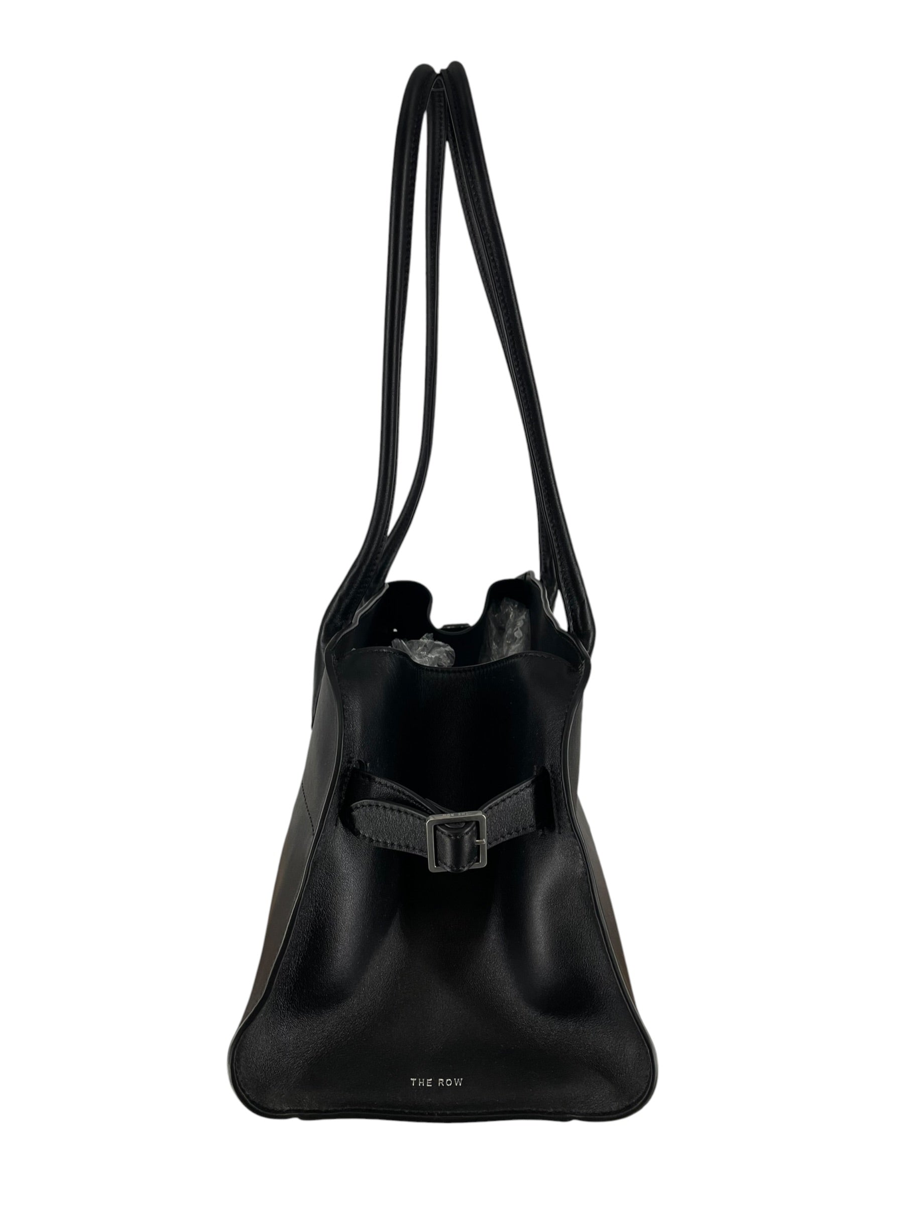 THE ROW/Bag/Cowhide/BLK/THE ROW SOFT MARGAUX 12 BLK view 2