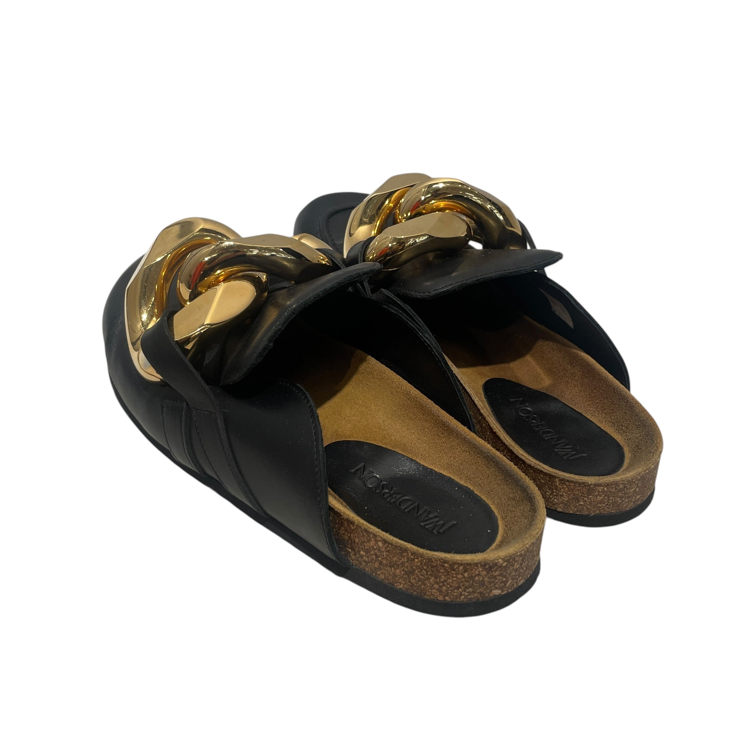 JW ANDERSON(J.W.ANDERSON)/Sandals/US 8/Leather/BLK/Chain Mule view 2