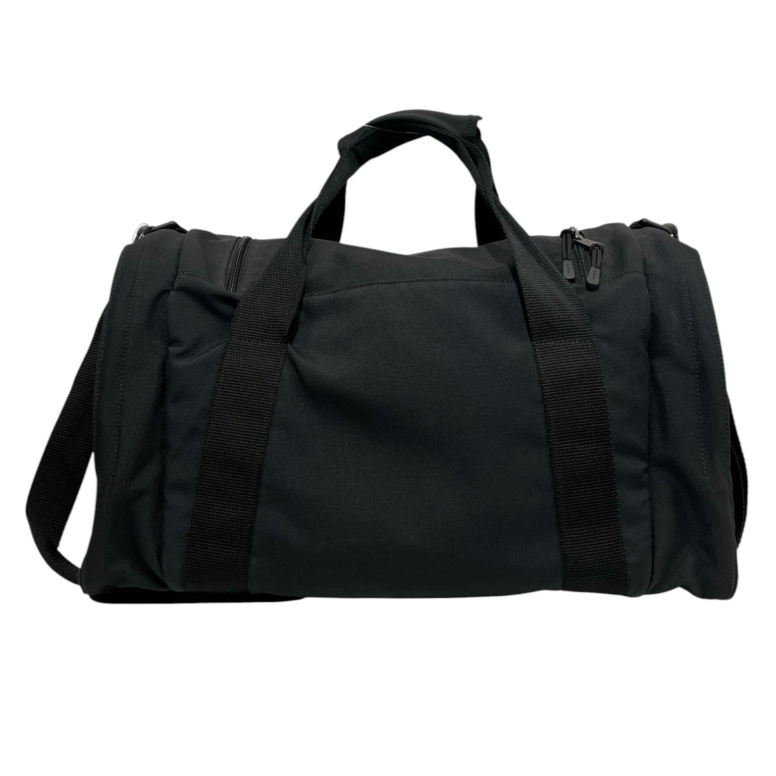 BALENCIAGA/Bag/Nylon/BLK/canvas sport gym duffle view 2