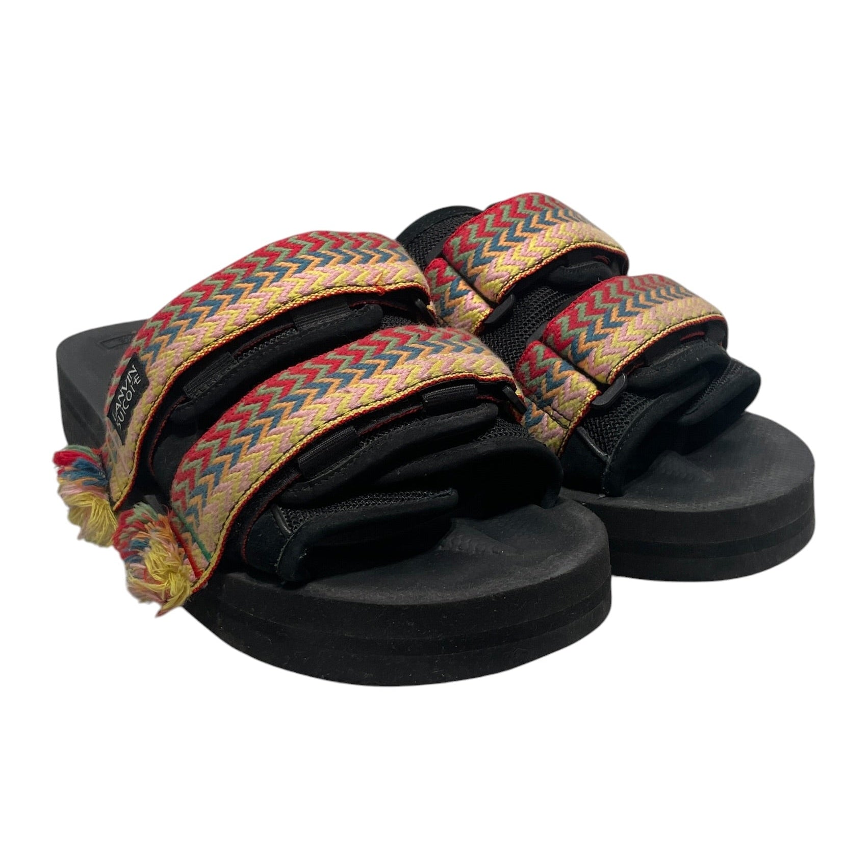 LANVIN/Sandals/US 9/Cotton/BLK/LANVIN SUICOIE VIBRAM view 1