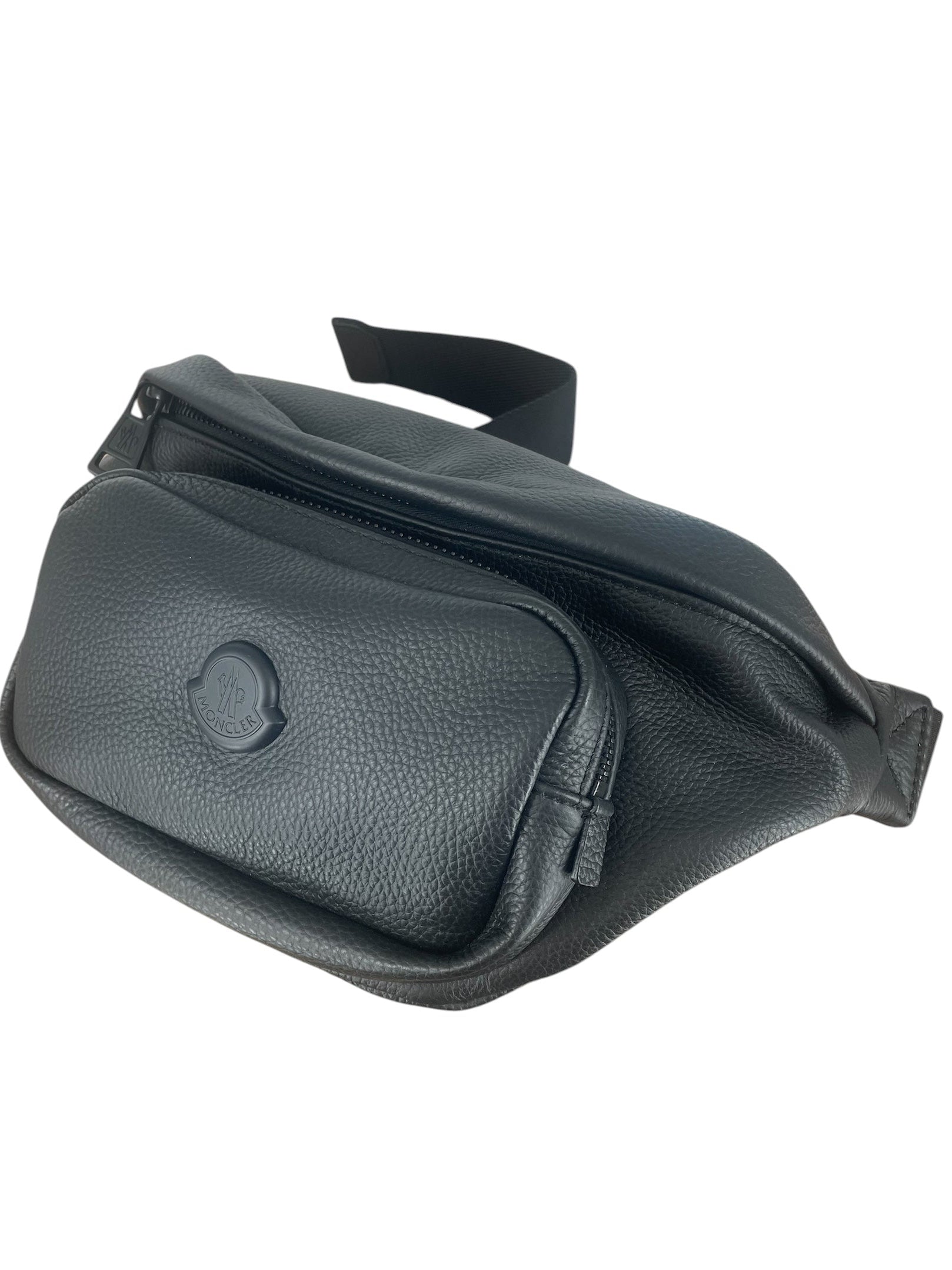 MONCLER/Fanny Pack/Leather/BLK/DURANCE LEATHER WAIST BAG view 6