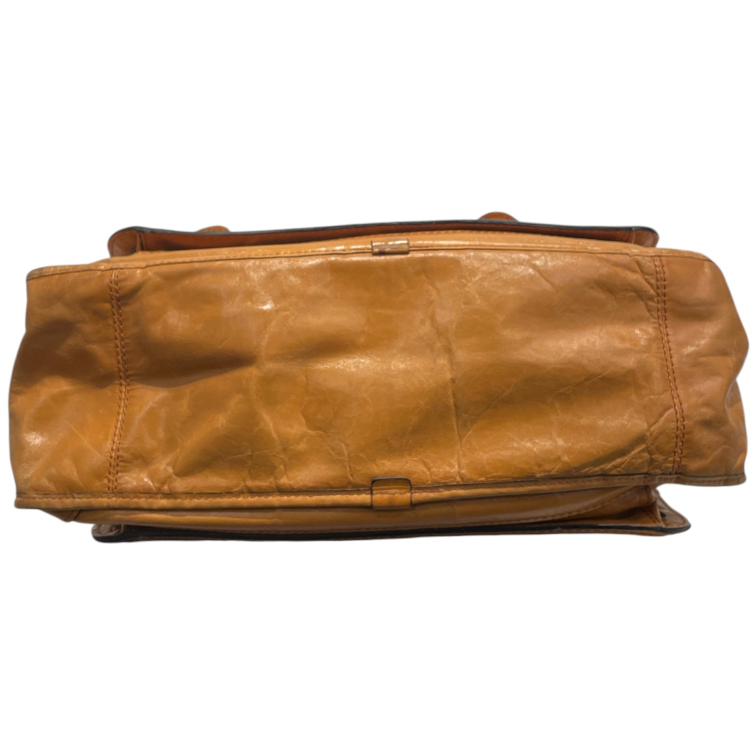 Chloe/Hand Bag/Leather/BEG/BAY SATCHEL BAG view 3