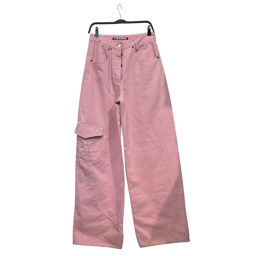 JACQUEMUS/Wide Leg Pants/27/Denim/PNK/Button Fly/wideleg cargo w/ big pocket view 1