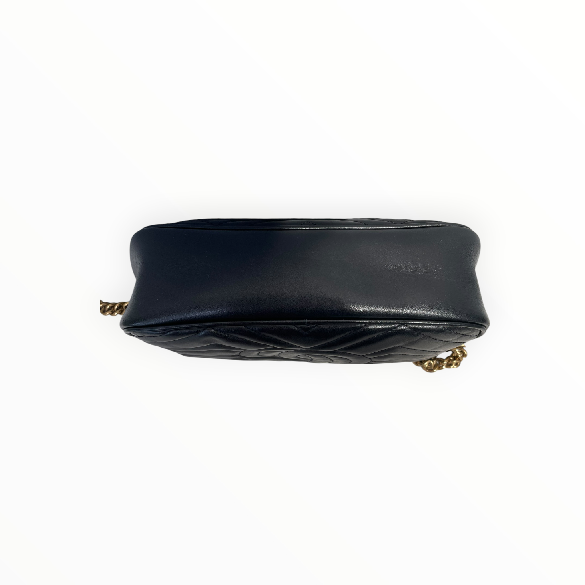 GUCCI/Hand Bag/Leather/BLK/Marmot Small view 7