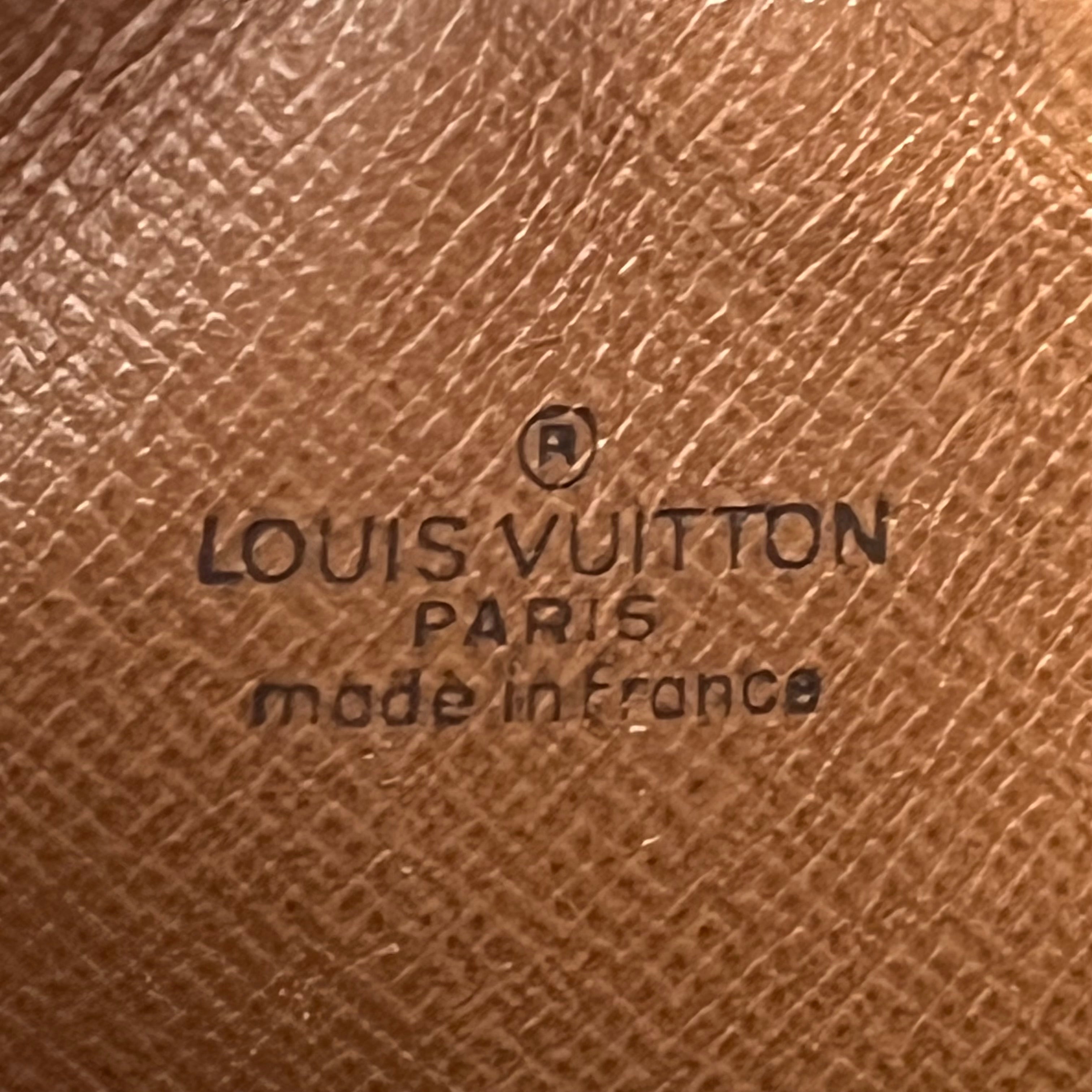 LOUIS VUITTON/Clutch Bag/Monogram/Cotton/BRW/marly dragonne PM vintage view 3