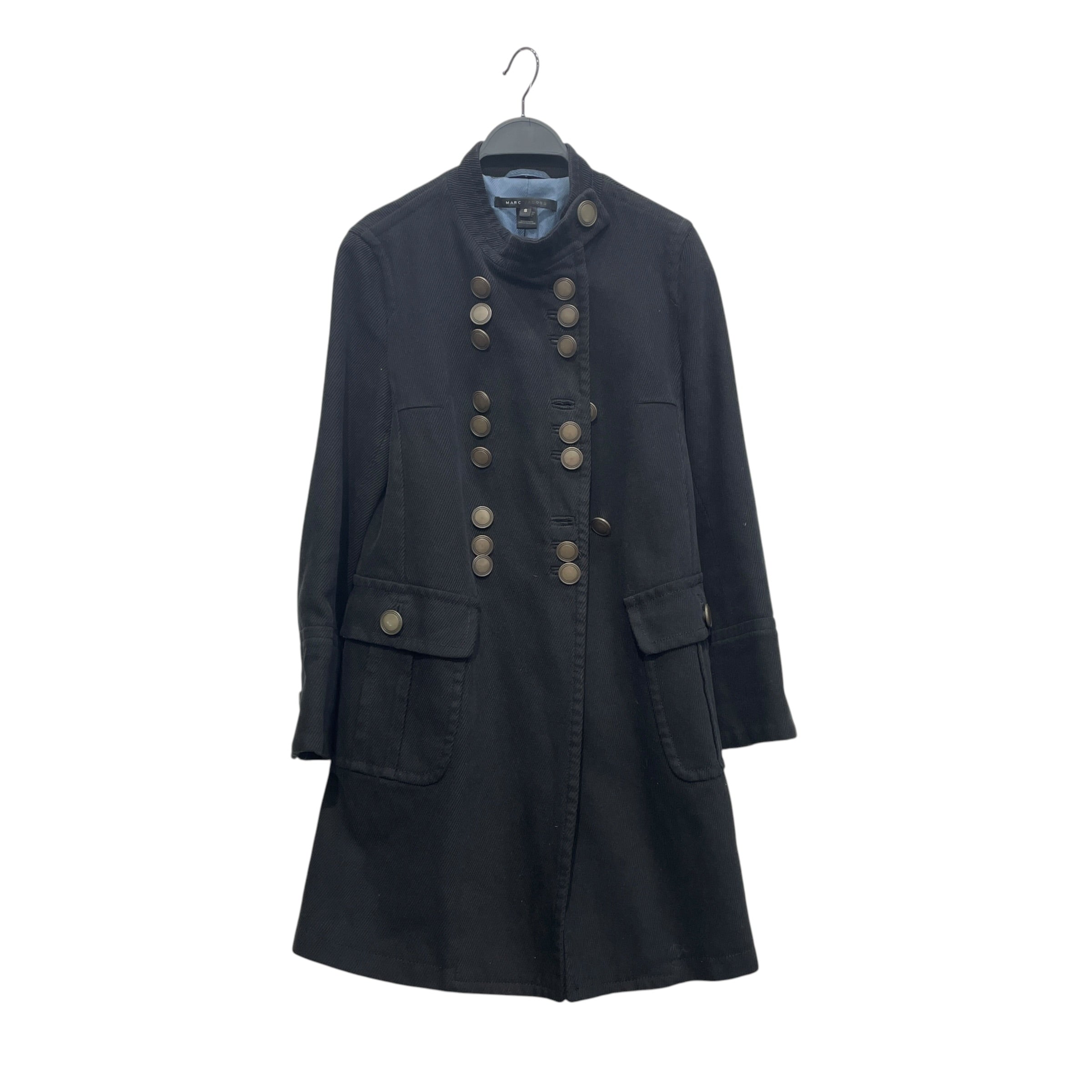 MARC JACOBS/Jacket/S/Cotton/BLK/LONG MILITARY JACKET view 1