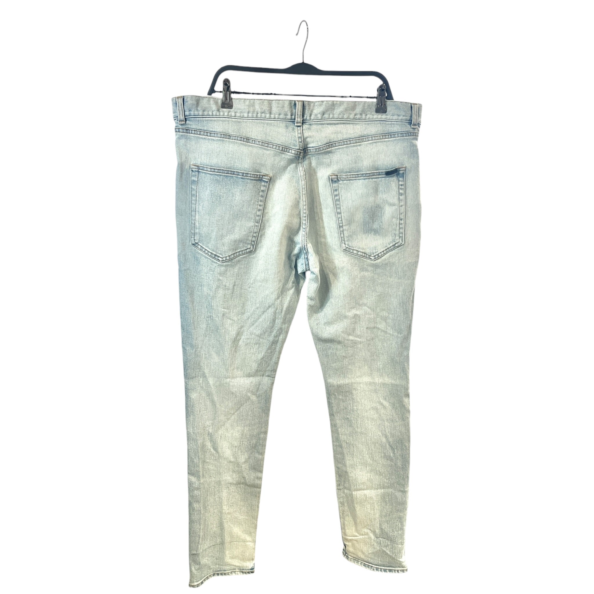 SAINT LAURENT/Straight Pants/38/Denim/BLU/Saint Laurent Straight Jeans view 2