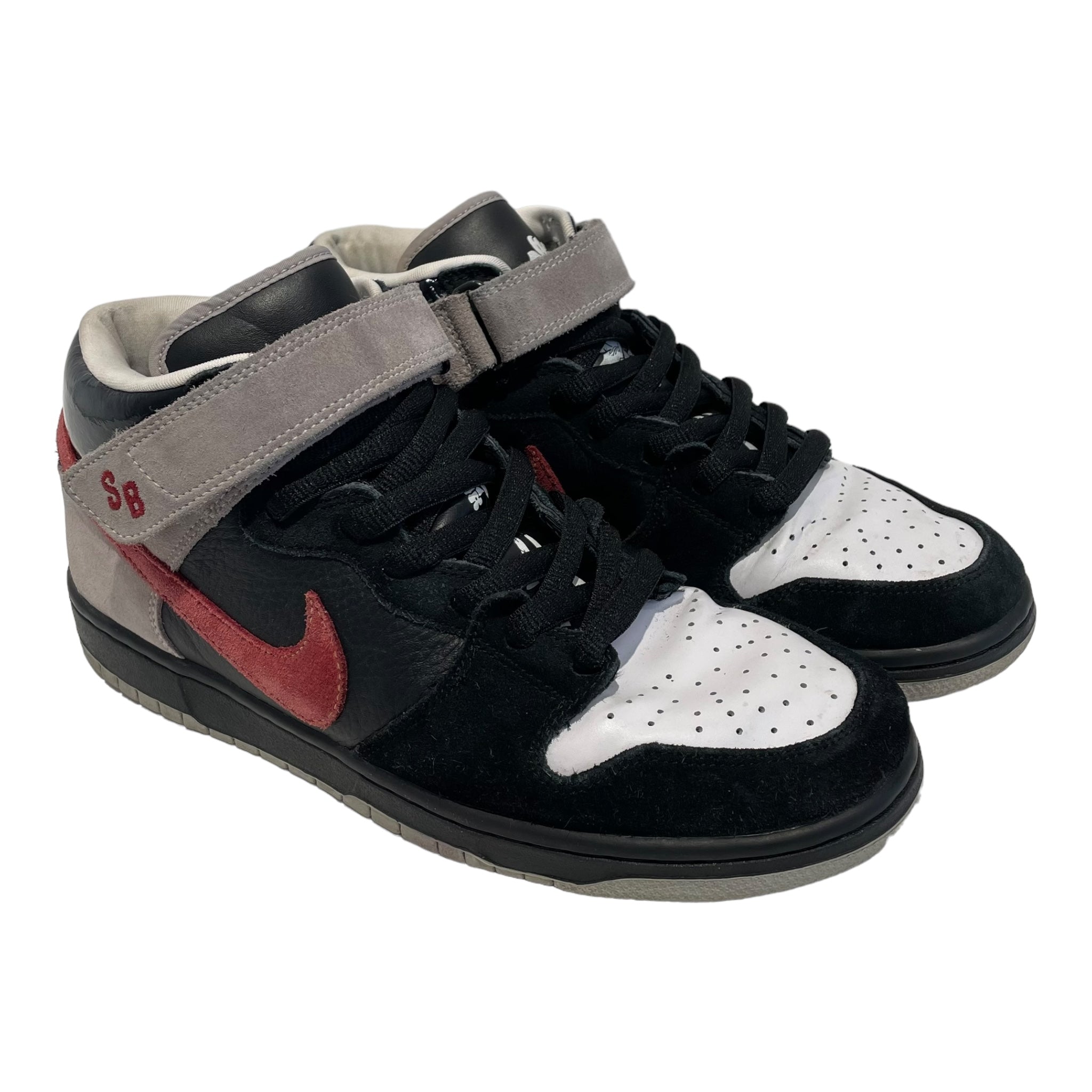 NIKE/DUNK MID PREMIUM SB/Hi-Sneakers/US 10/Leather/BLK/314381-061 view 1