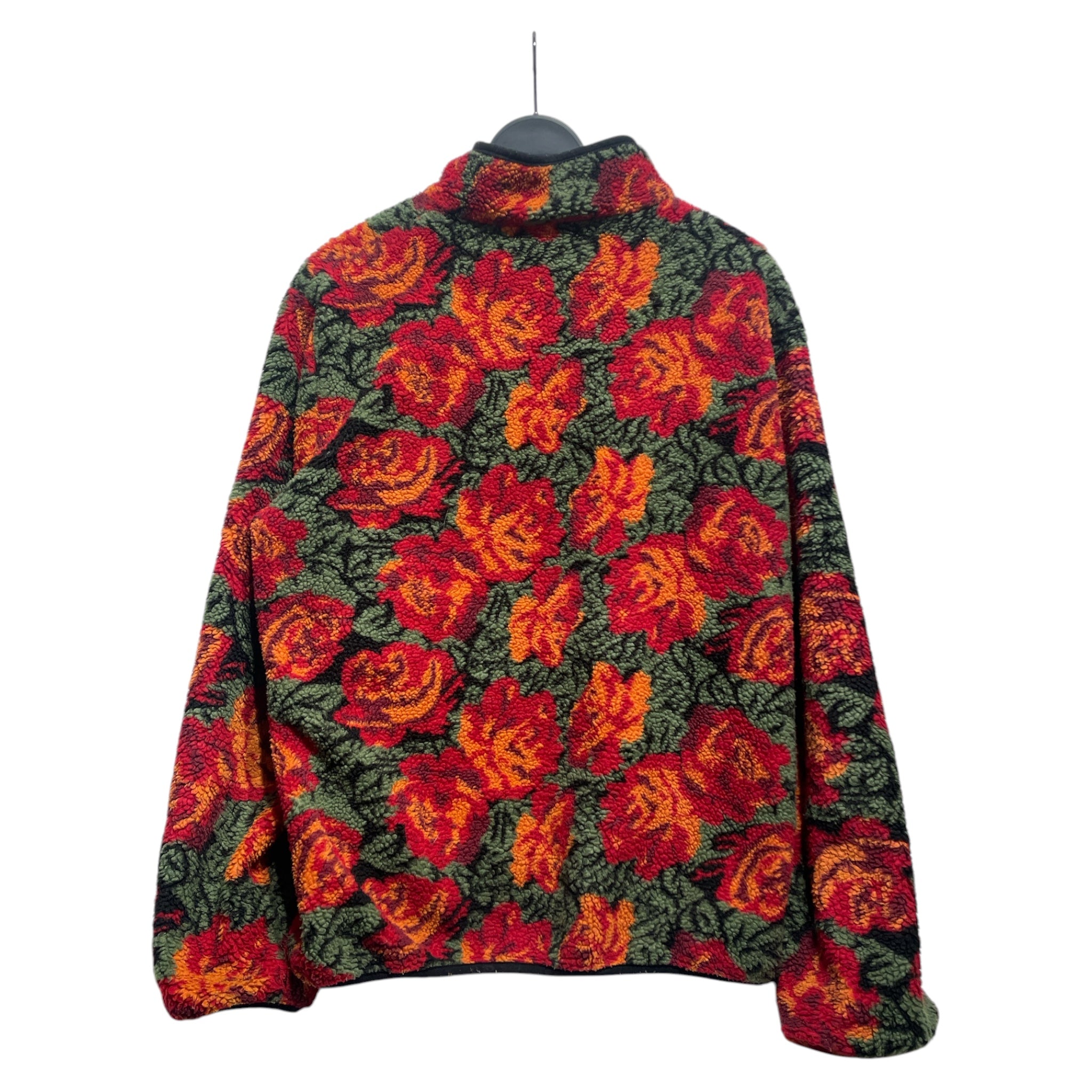 Supreme/Fleece Jkt/L/Cotton/RED/Floral Pattern/FW 2016 ROSES SHERPA FLEECE view 2