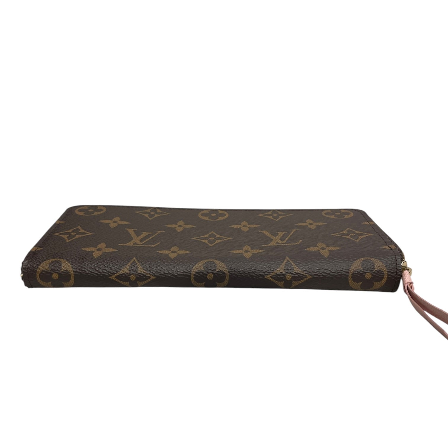 LOUIS VUITTON/Long Wallet/Monogram/Leather/BRW/L's/LV MONO CLEMENCE PNK INSIDE view 3