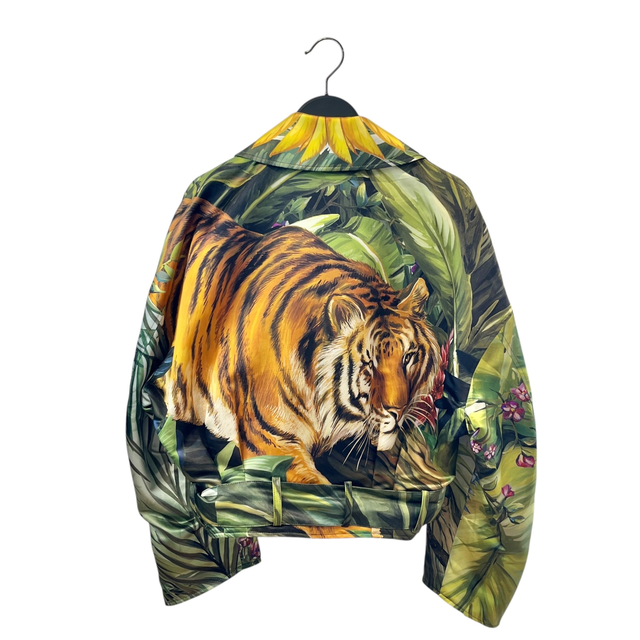 DOLCE&GABBANA/Riders Jkt (S)/38/Animal Pattern/MLT/BIKER JACKET view 2