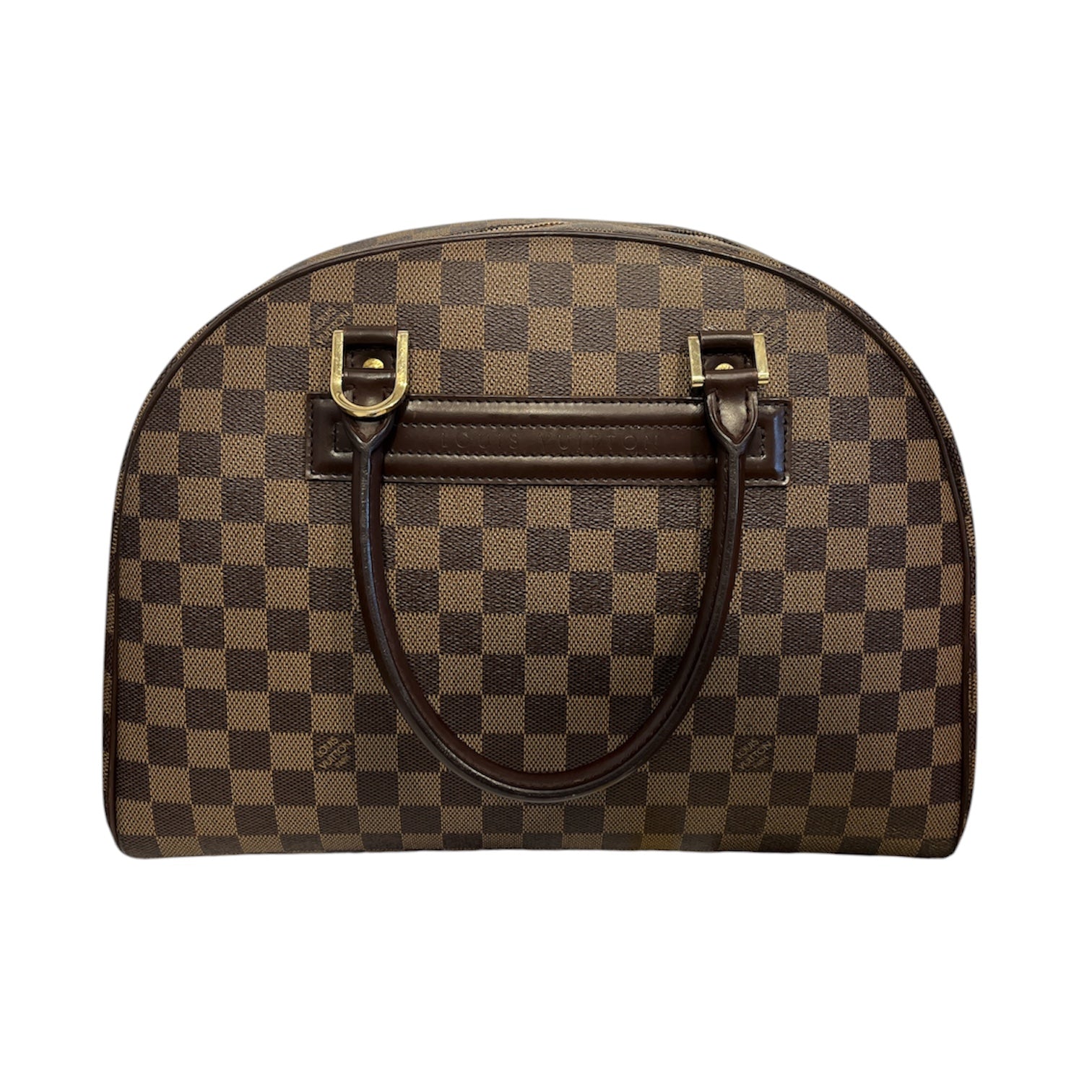 LOUIS VUITTON/Hand Bag/Monogram/Leather/BRW/Damier Ebene Nolita view 2