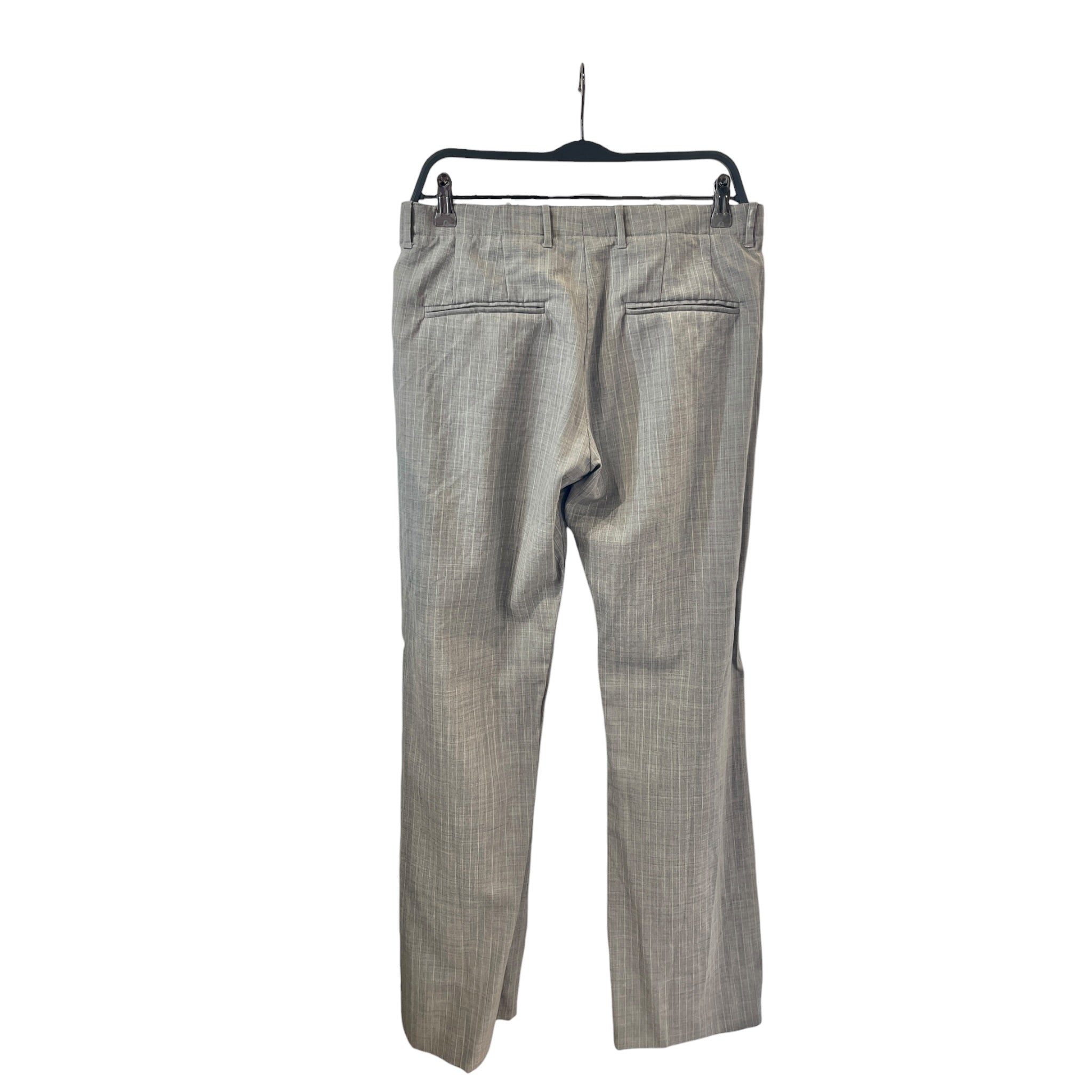 OFF-WHITE/Straight Pants/46/Cotton/GRY/Plaid/ view 2