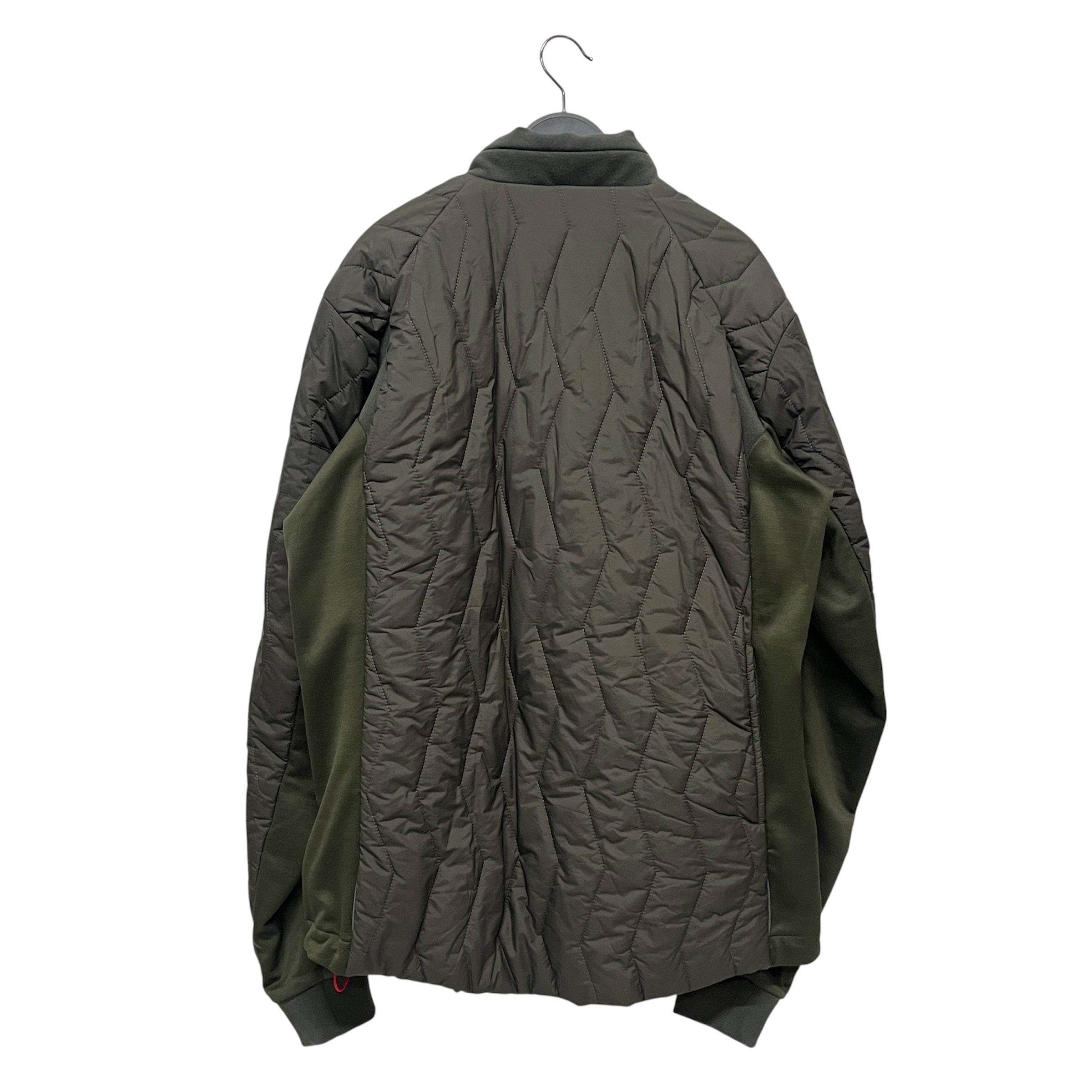 Rapha/Christopher RAEBURN/Quilted Jkt/XXL/Nylon/GRN/pnk/orn details/ quilted view 2
