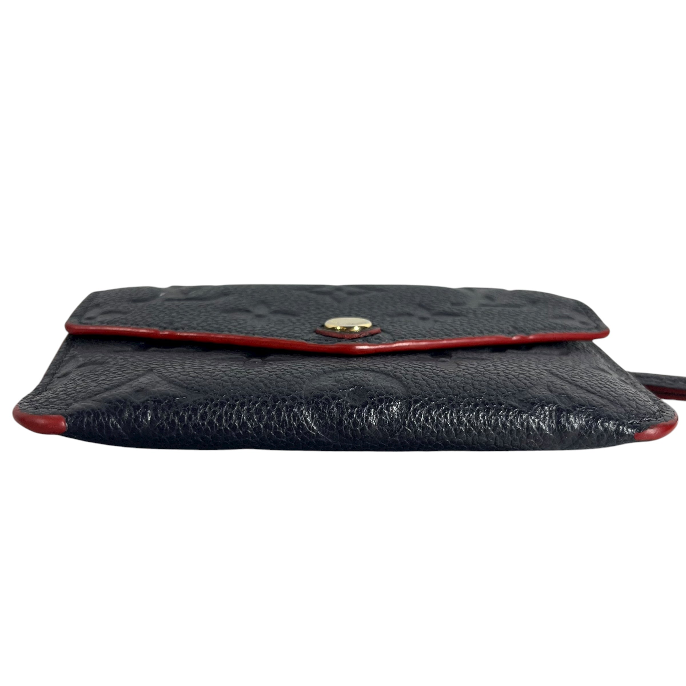 LOUIS VUITTON/Wallet/Monogram/Leather/NVY/Victorine Empreinte Wallet view 3