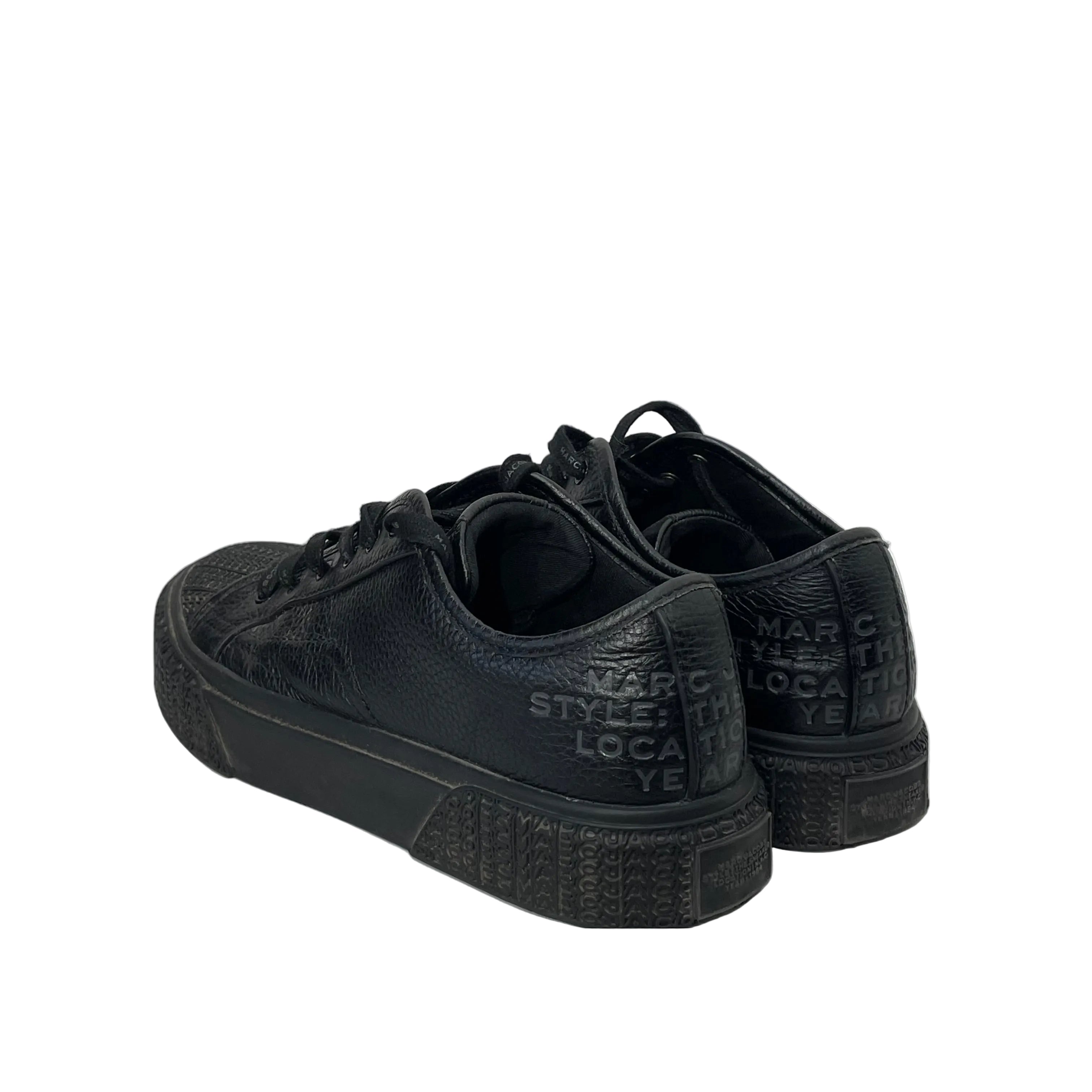 MARC JACOBS/Low-Sneakers/EU 41/Leather/BLK/The Leather Sneaker view 2