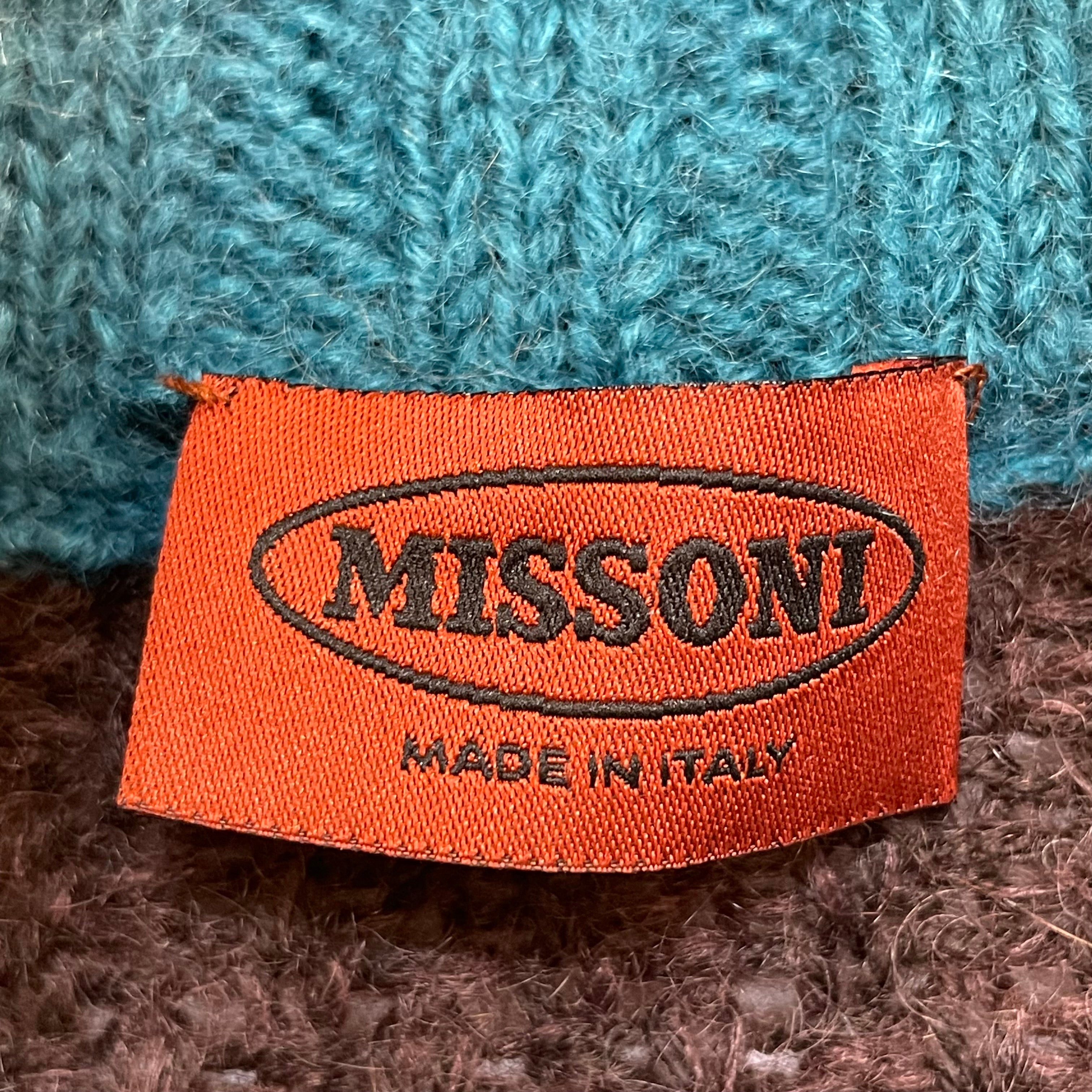 MISSONI/Sweater/XL/Stripe/Wool/MLT/org/blu/brwn view 5