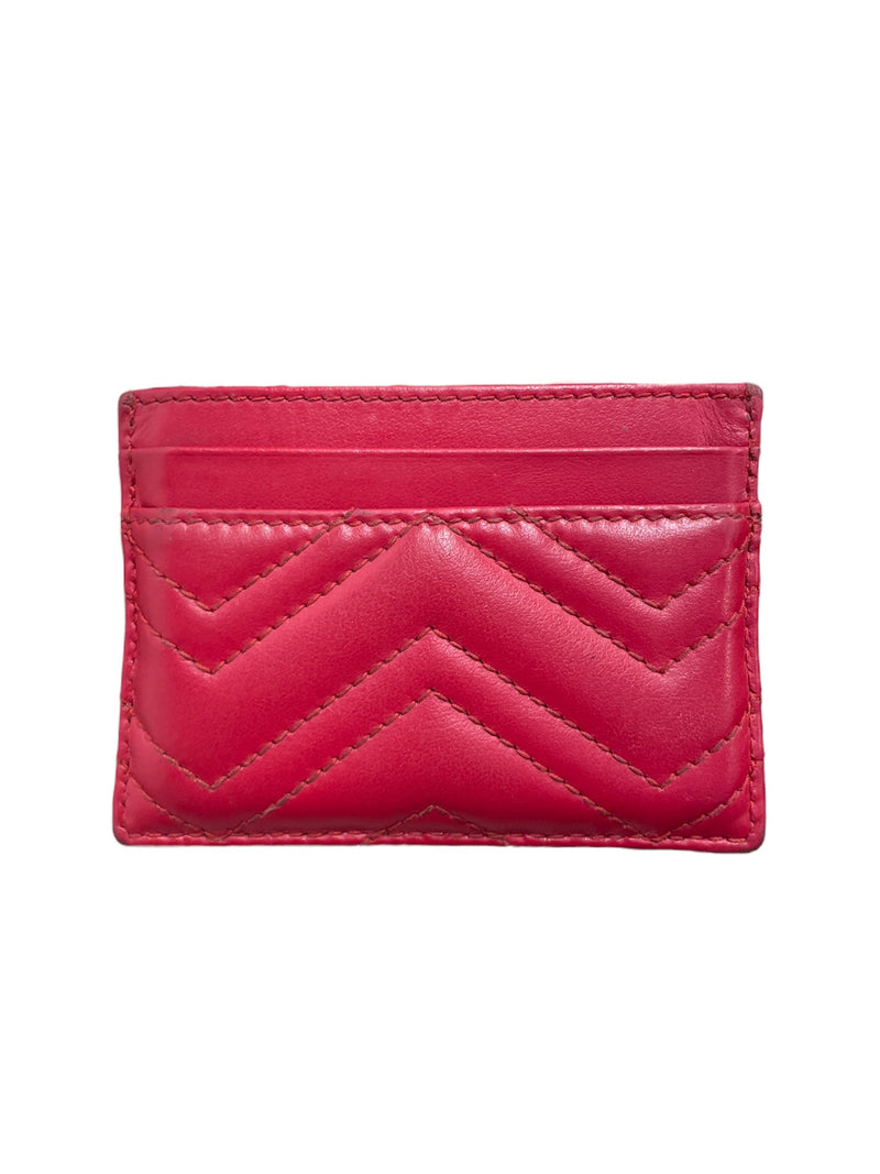 GUCCI/Wallet/FREE/Leather/RED/