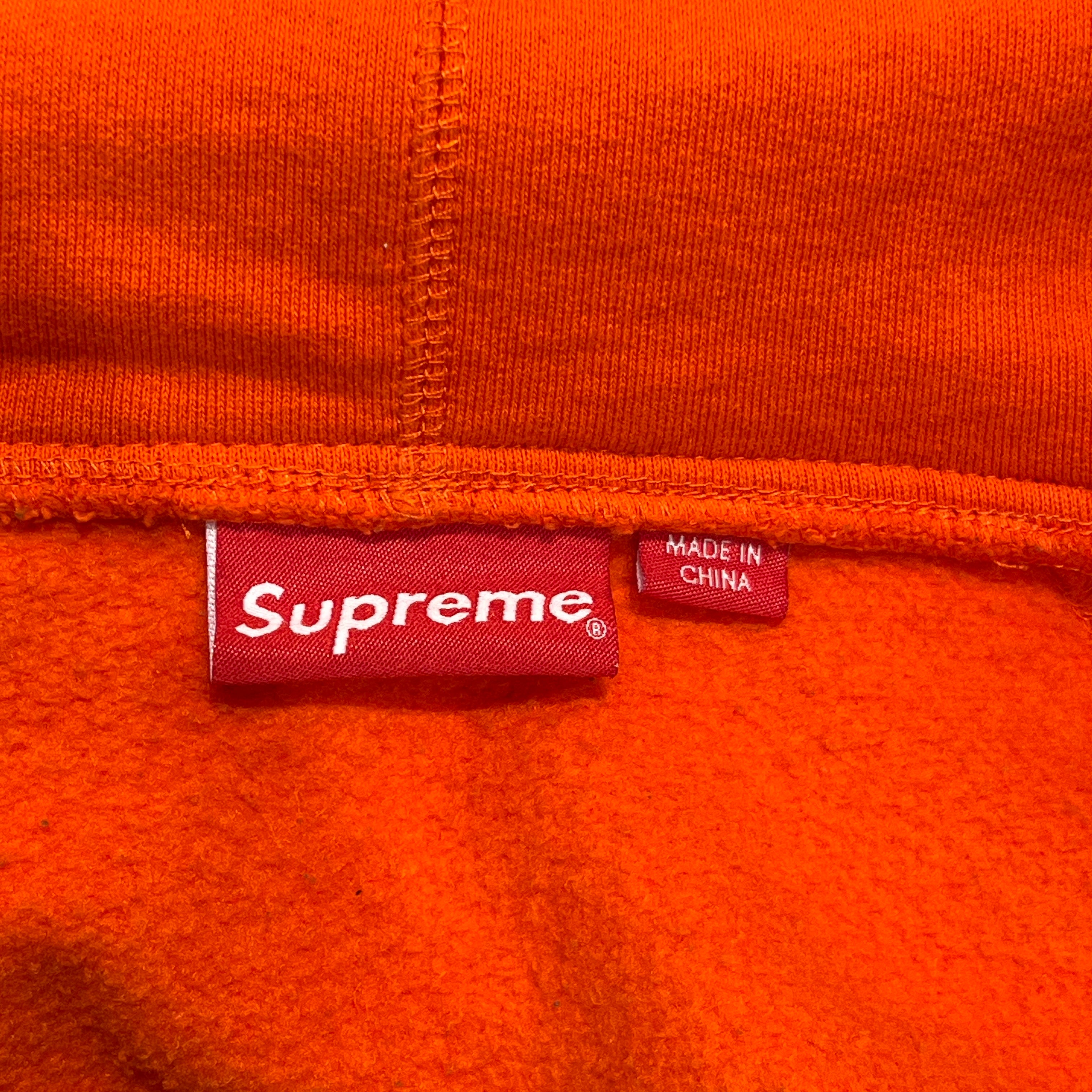 Supreme/Zip Up Hoodie/XL/Graphic/Cotton/ORN/Falcon view 4