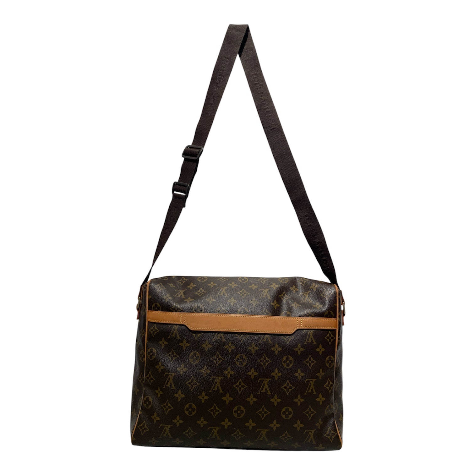 LOUIS VUITTON/Cross Body Bag/Monogram/Leather/BRW/Monogram Abbesses Messenger view 2
