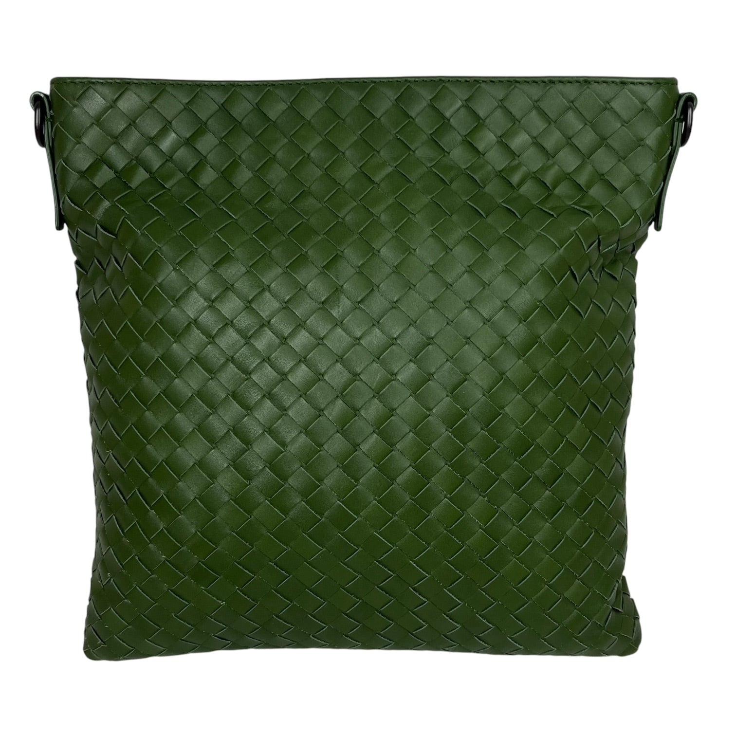 BOTTEGA VENETA/Cross Body Bag/Leather/GRN/INTRECCIAT MESSENER BAG view 1