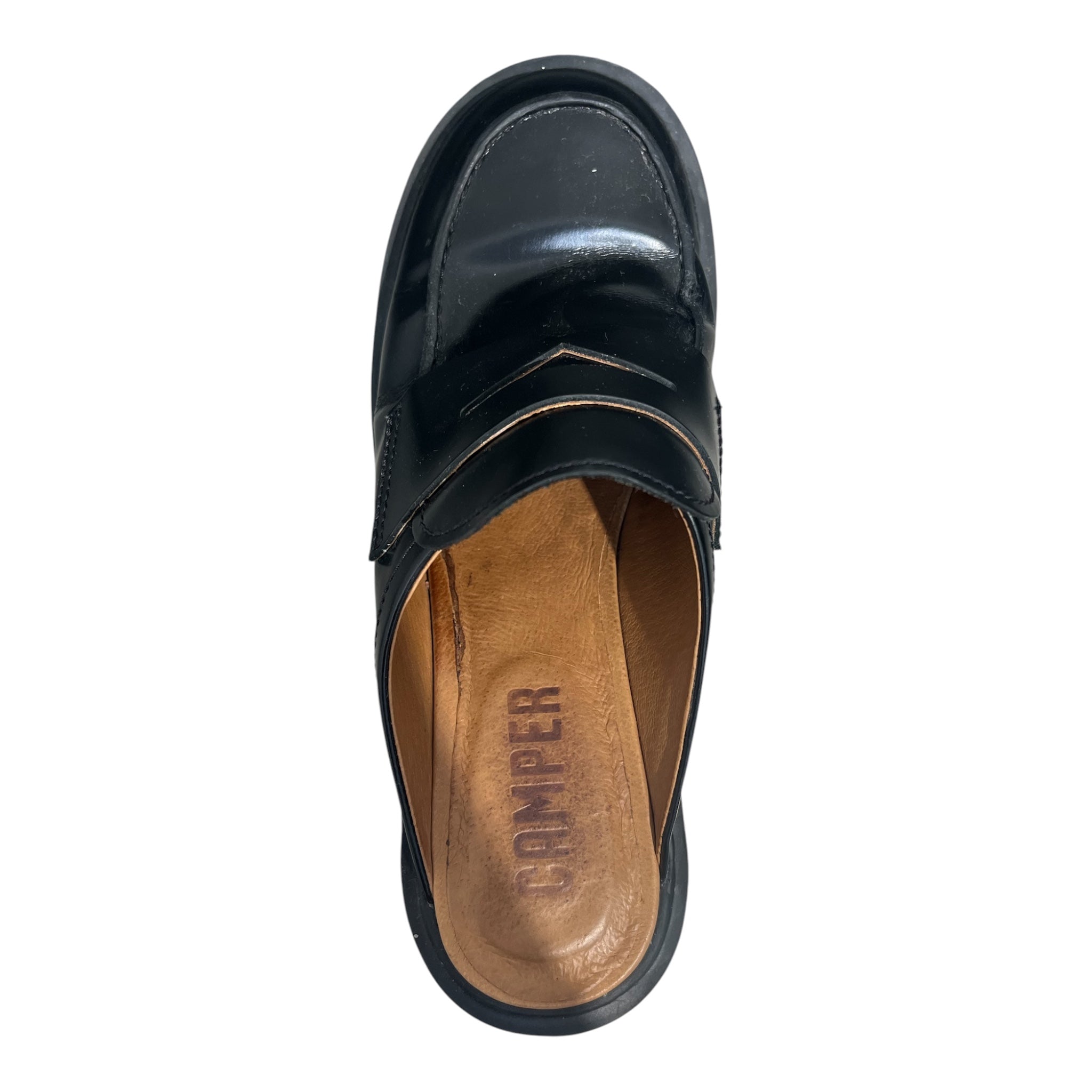 camper/Shoes/US 7/Leather/BLK/CLOG MILAH view 5
