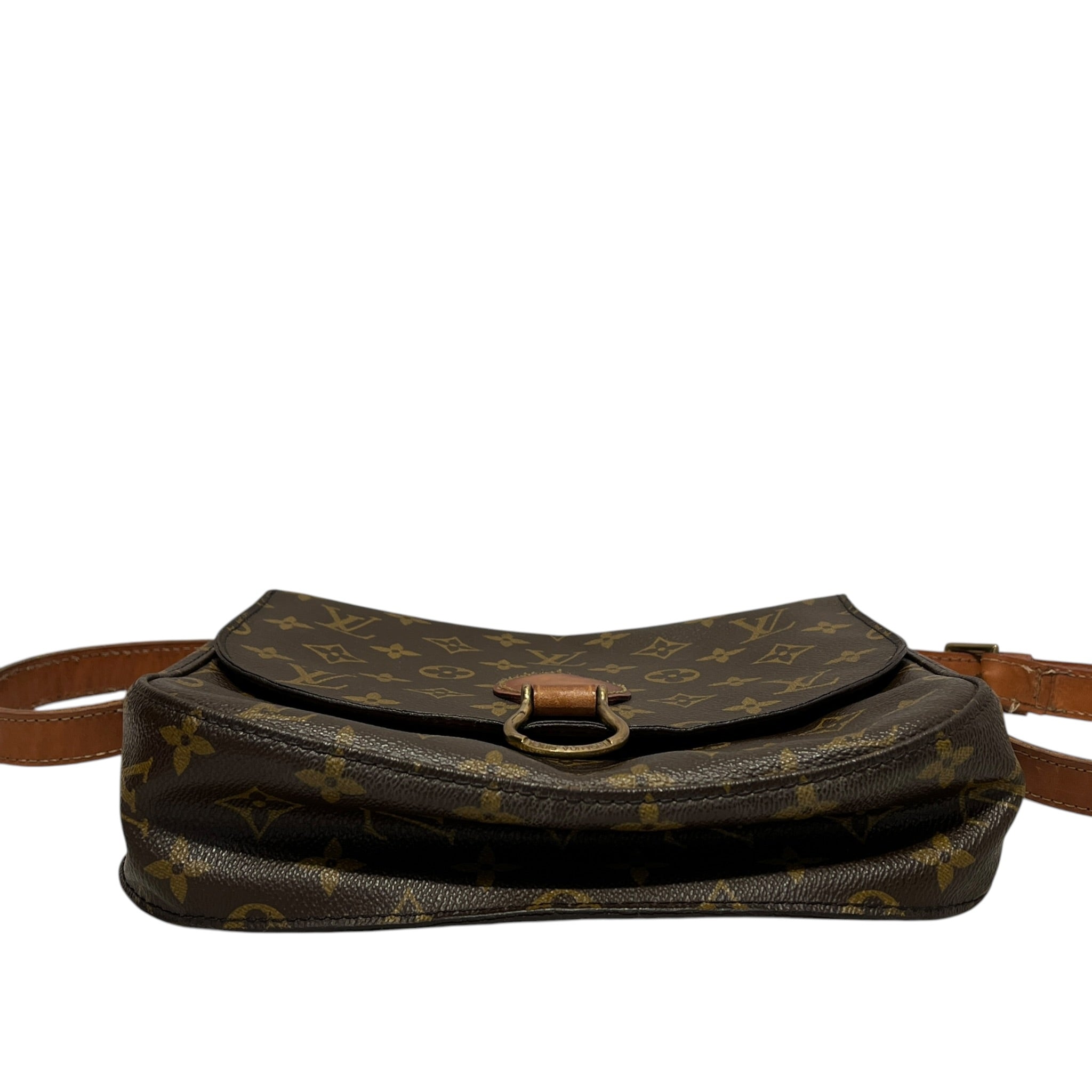 LOUIS VUITTON/Cross Body Bag/Monogram/Leather/BRW/Saint Cloud GM Vintage Bag view 3