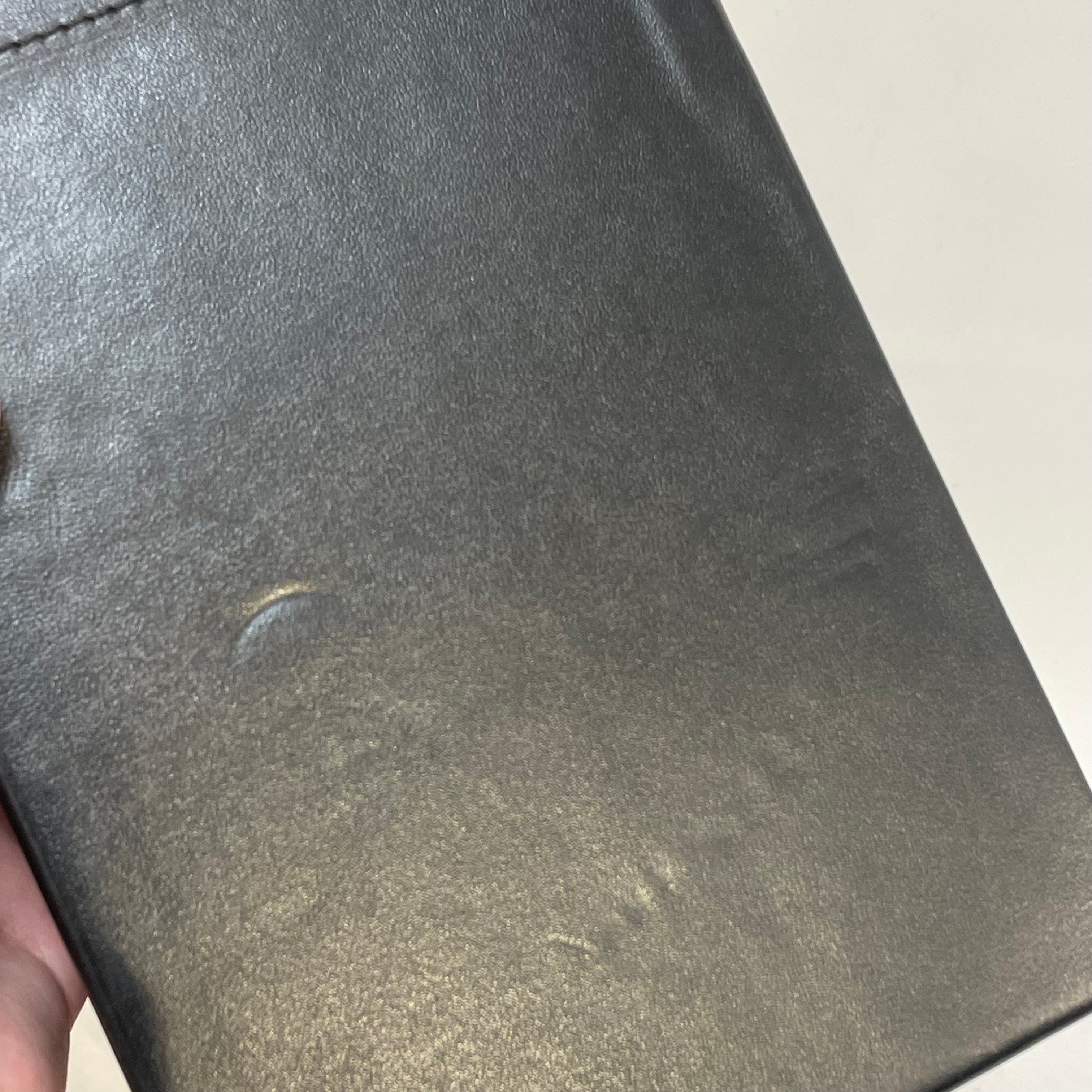 RHUDE/Cross Body Bag/Leather/BLK/cigarette box view 4