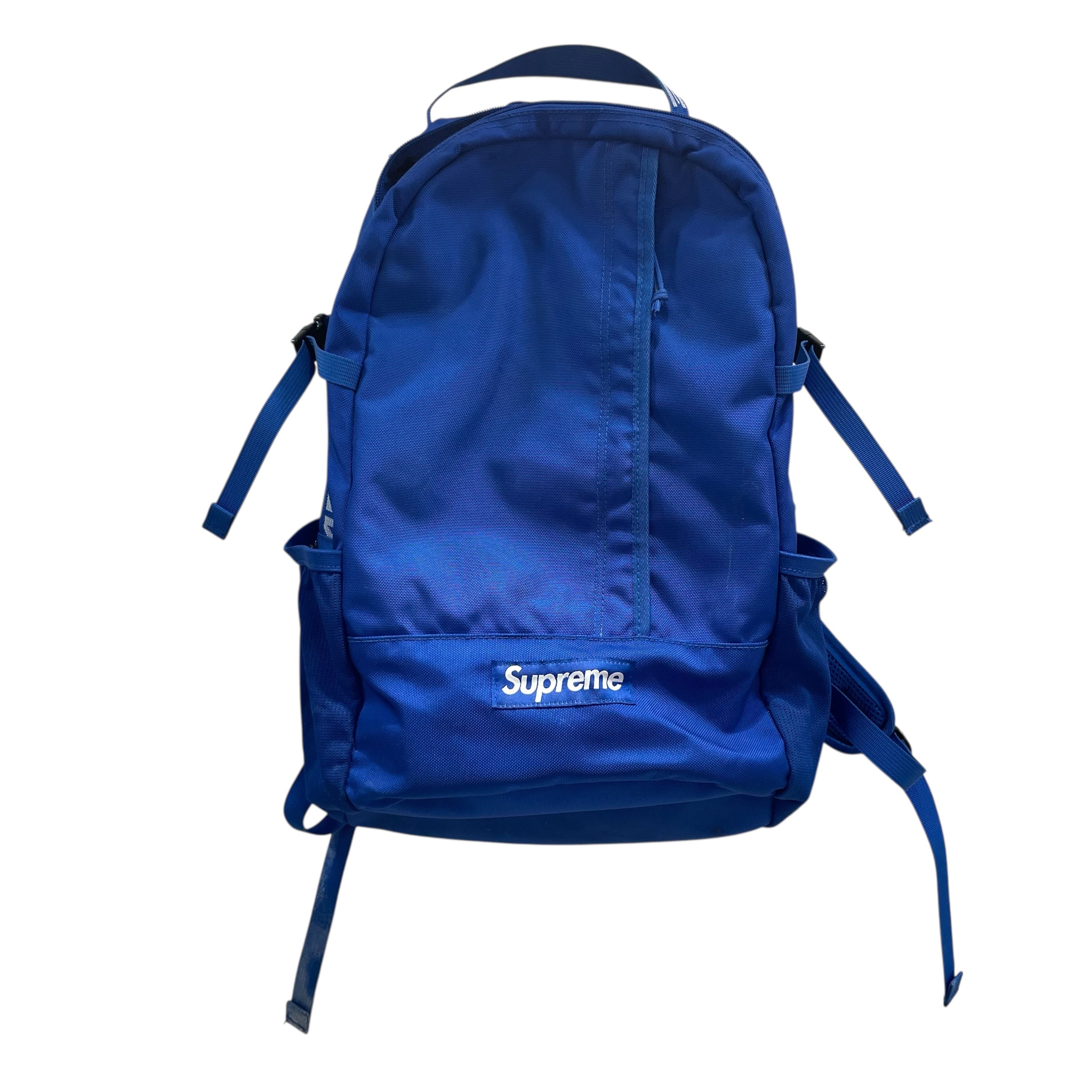 Supreme/Backpack/BLU/royal blue view 1