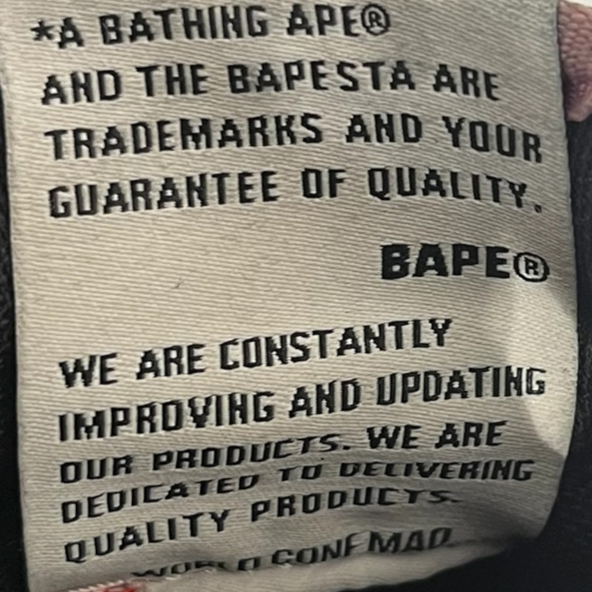 BAPE STA!/Low-Sneakers/US 8/RED/Glow in Dark  88 Rising collab view 3